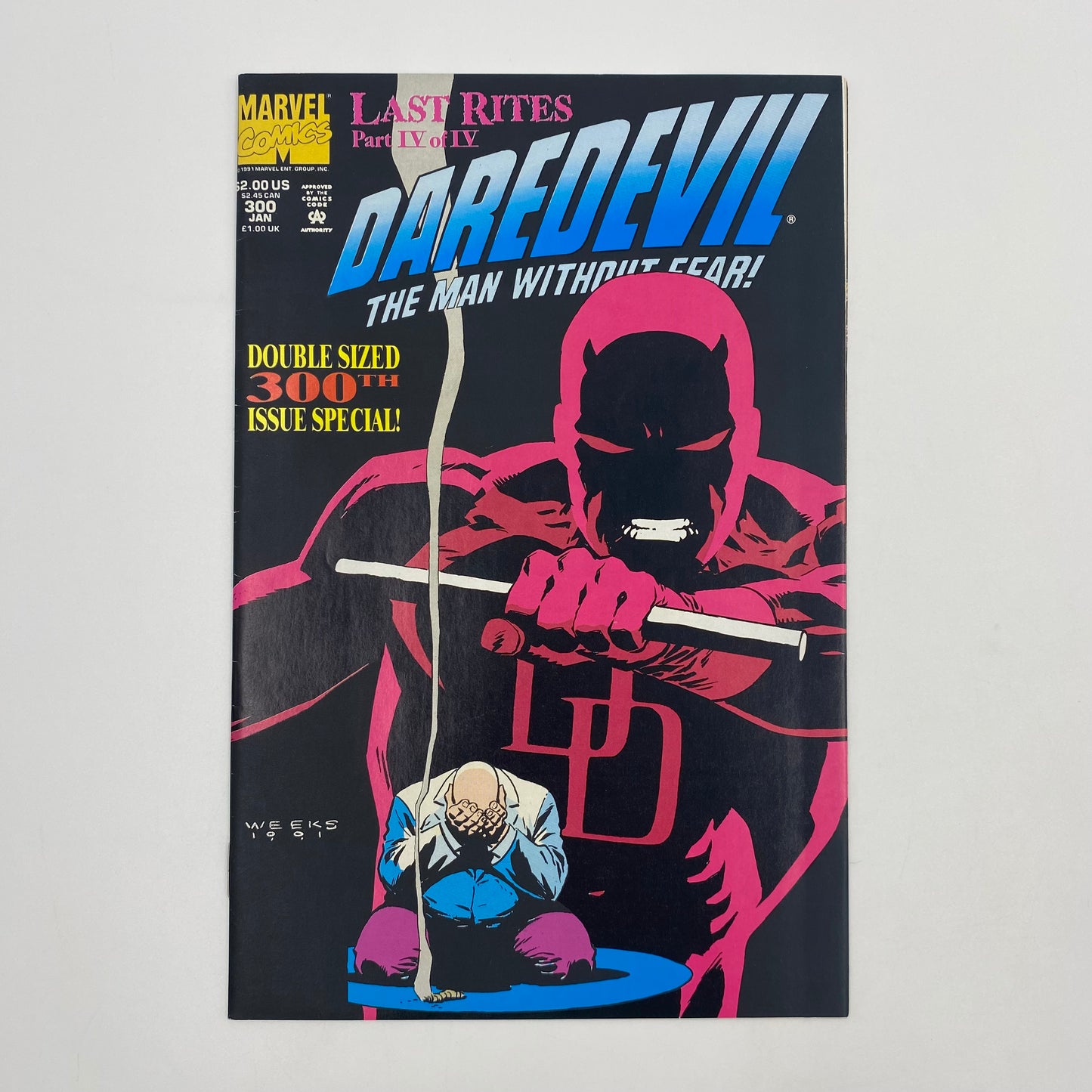 Daredevil #297-300 “Last Rites” (1991-92) Marvel