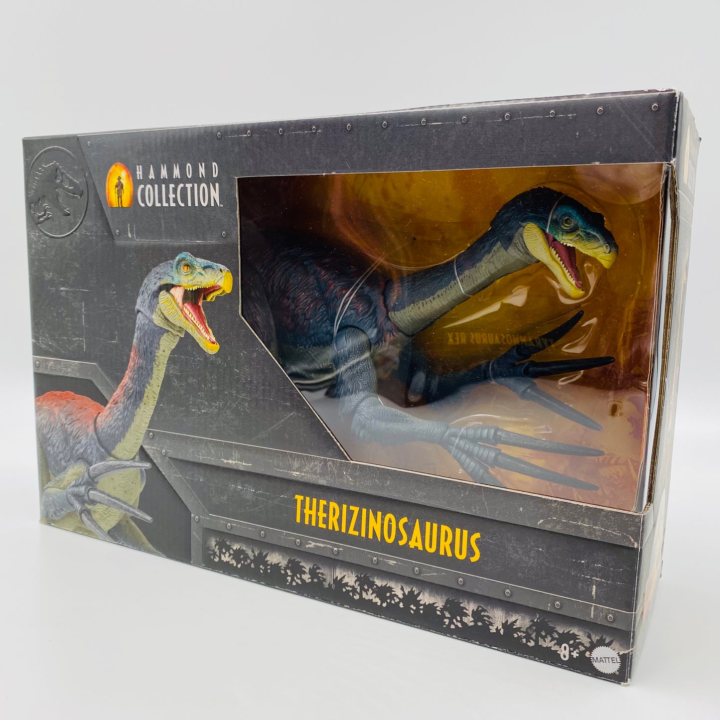 Jurassic World Hammond Collection Therizinosaurus boxed action figure (2024) Mattel