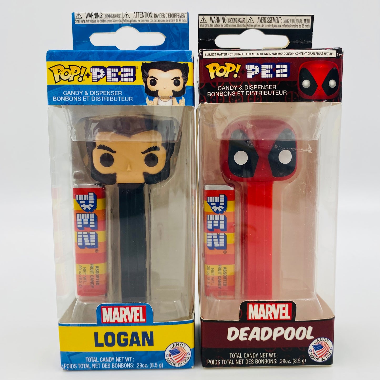 M&PC Pop! + PEZ Dispenser FUN PACK: Deadpool & Wolverine!