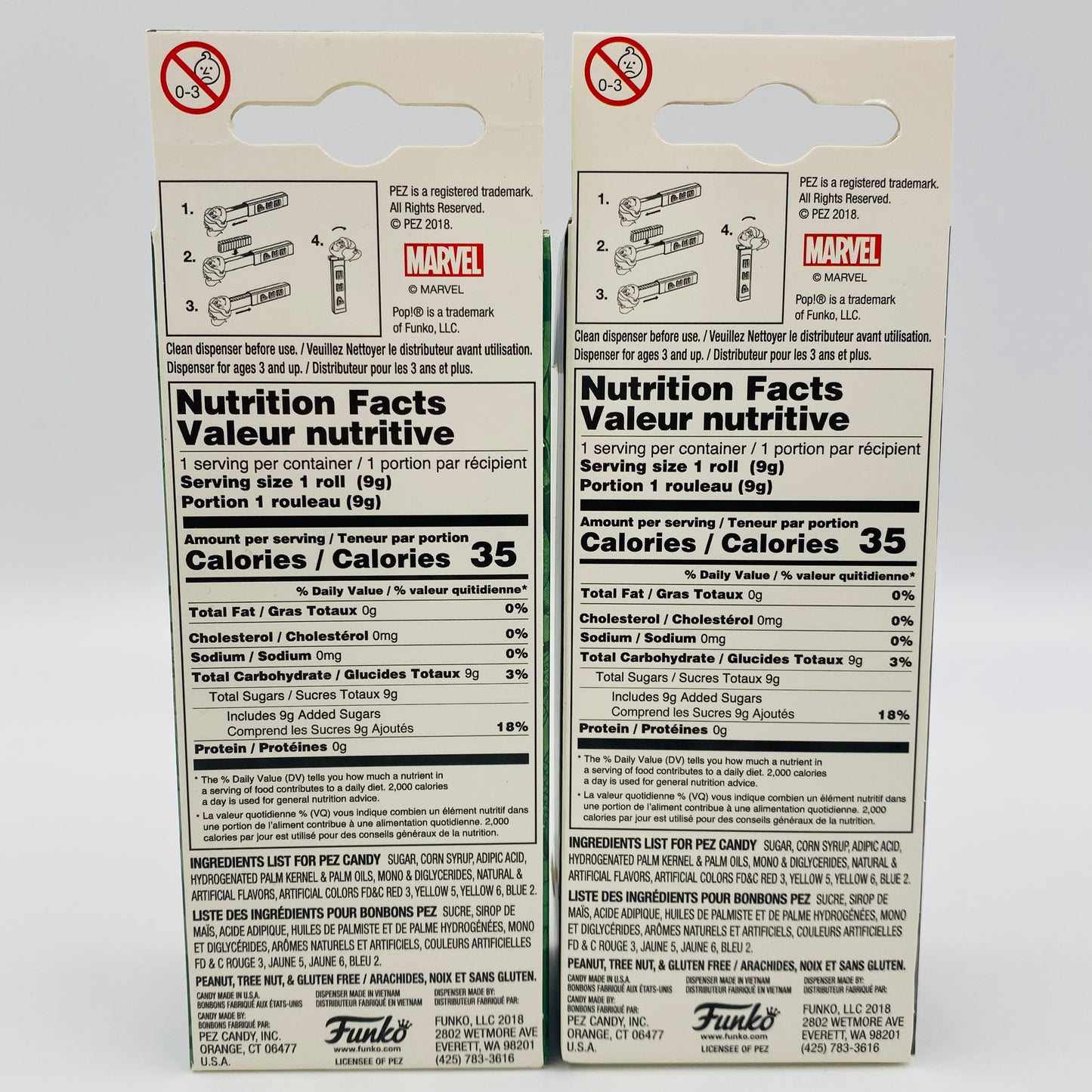 M&PC Pop! + PEZ Dispenser FUN PACK: Loki & Thor!