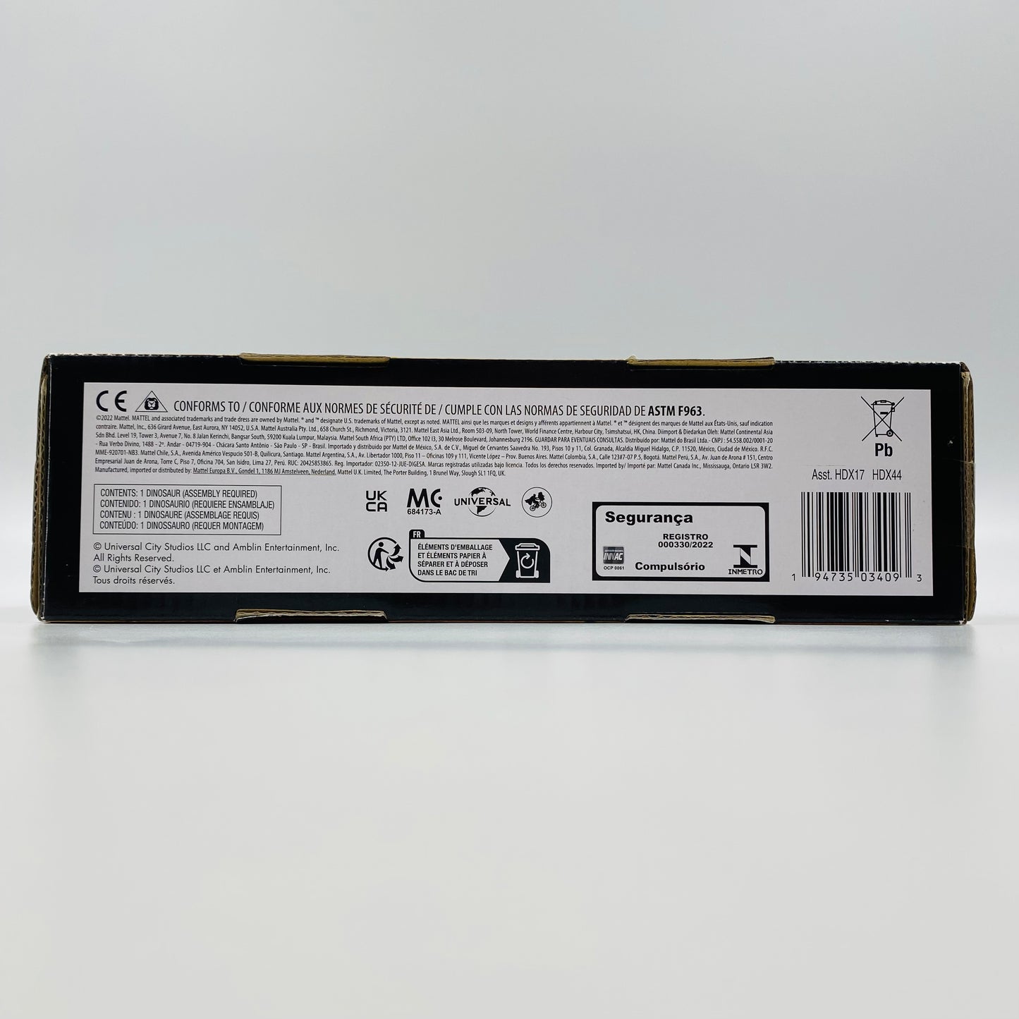 Jurassic World Dominion Roar Strikers Ichthyovenator carded action figure (2022) Mattel