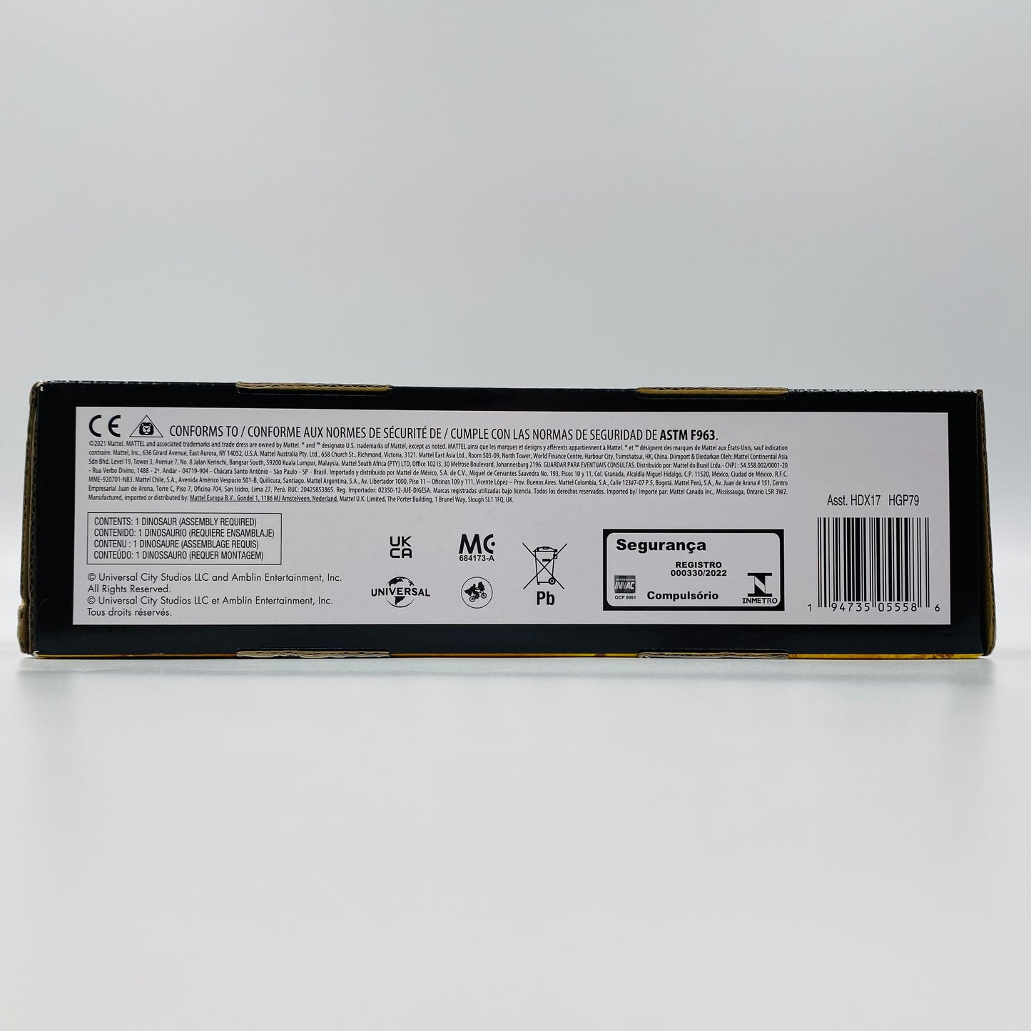 Jurassic World Dominion Roar Strikers Megaraptor carded action figure (2022) Mattel