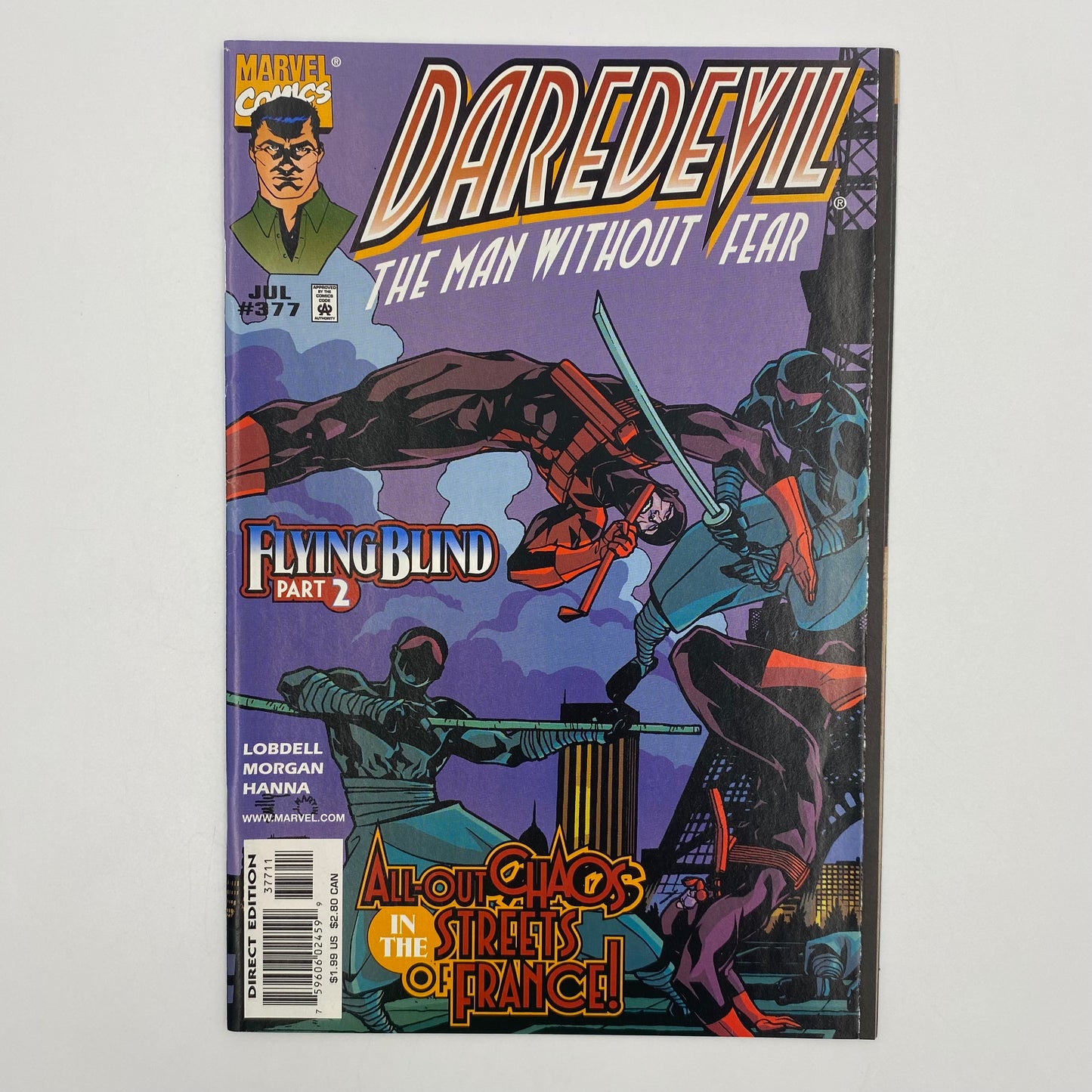 Daredevil #376-379 “Flying Blind” (1998) Marvel