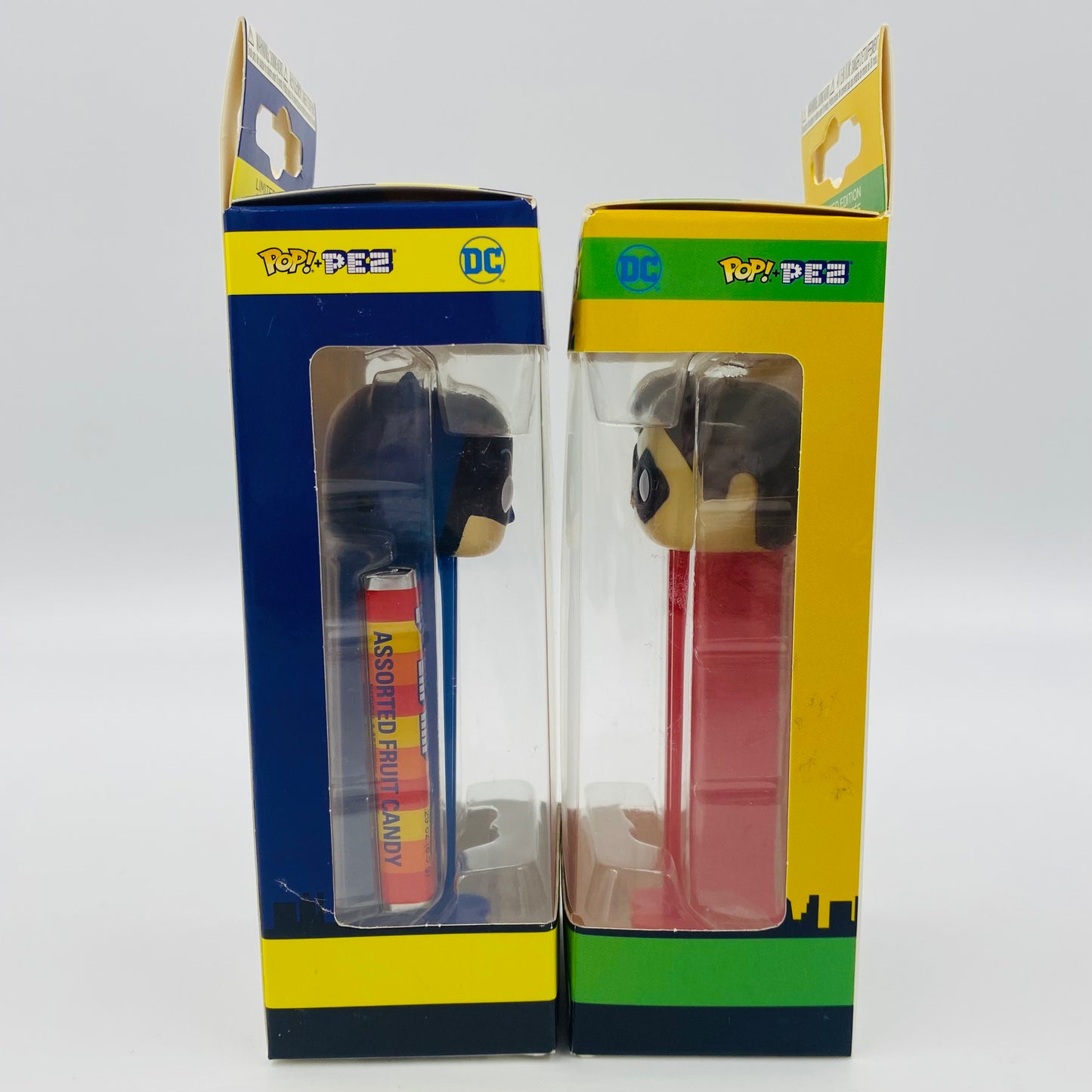 M&PC Pop! + PEZ Dispenser FUN PACK: Batman & Robin