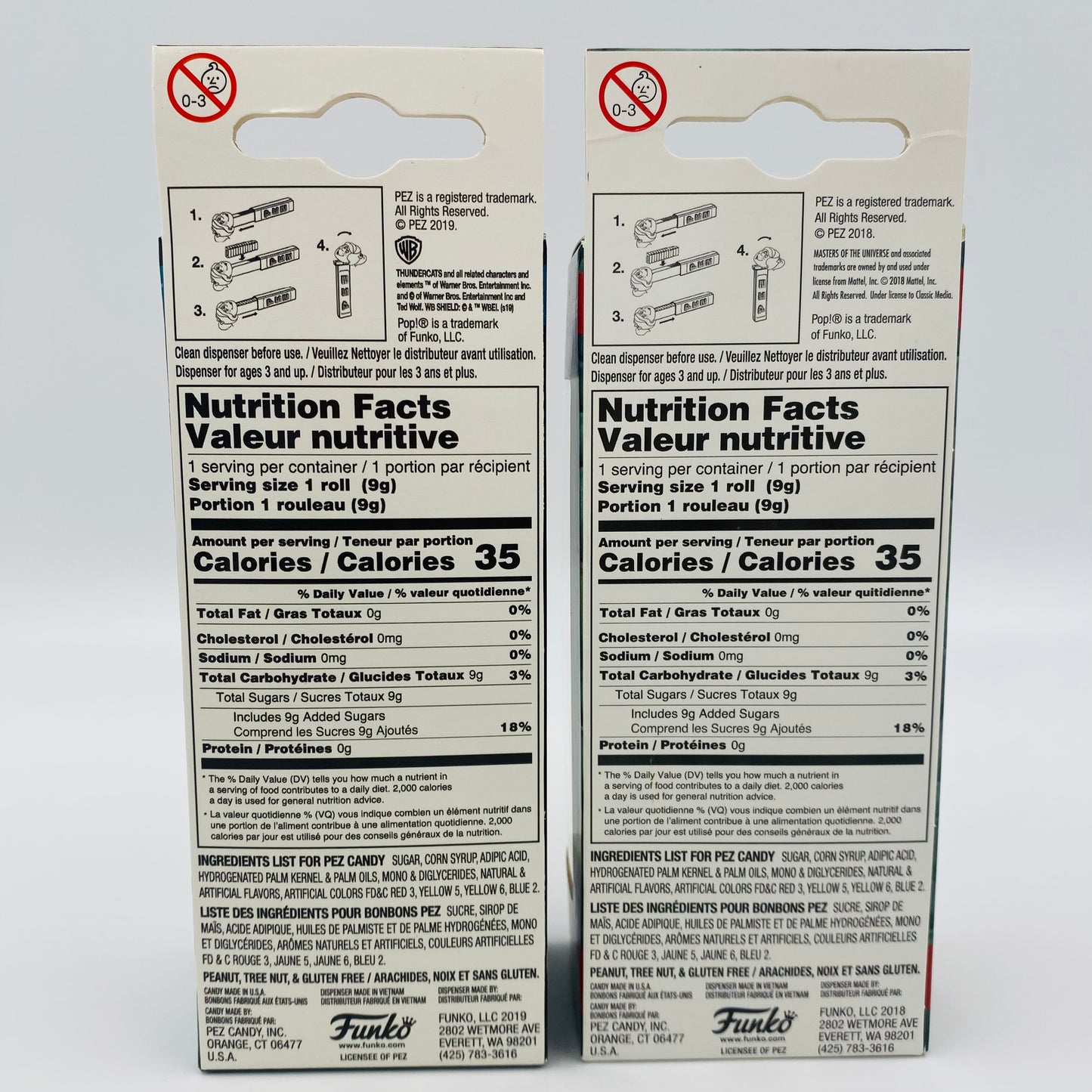 M&PC Pop! + PEZ Dispenser FUN PACK: 80's Sword & Sorcery Toons!