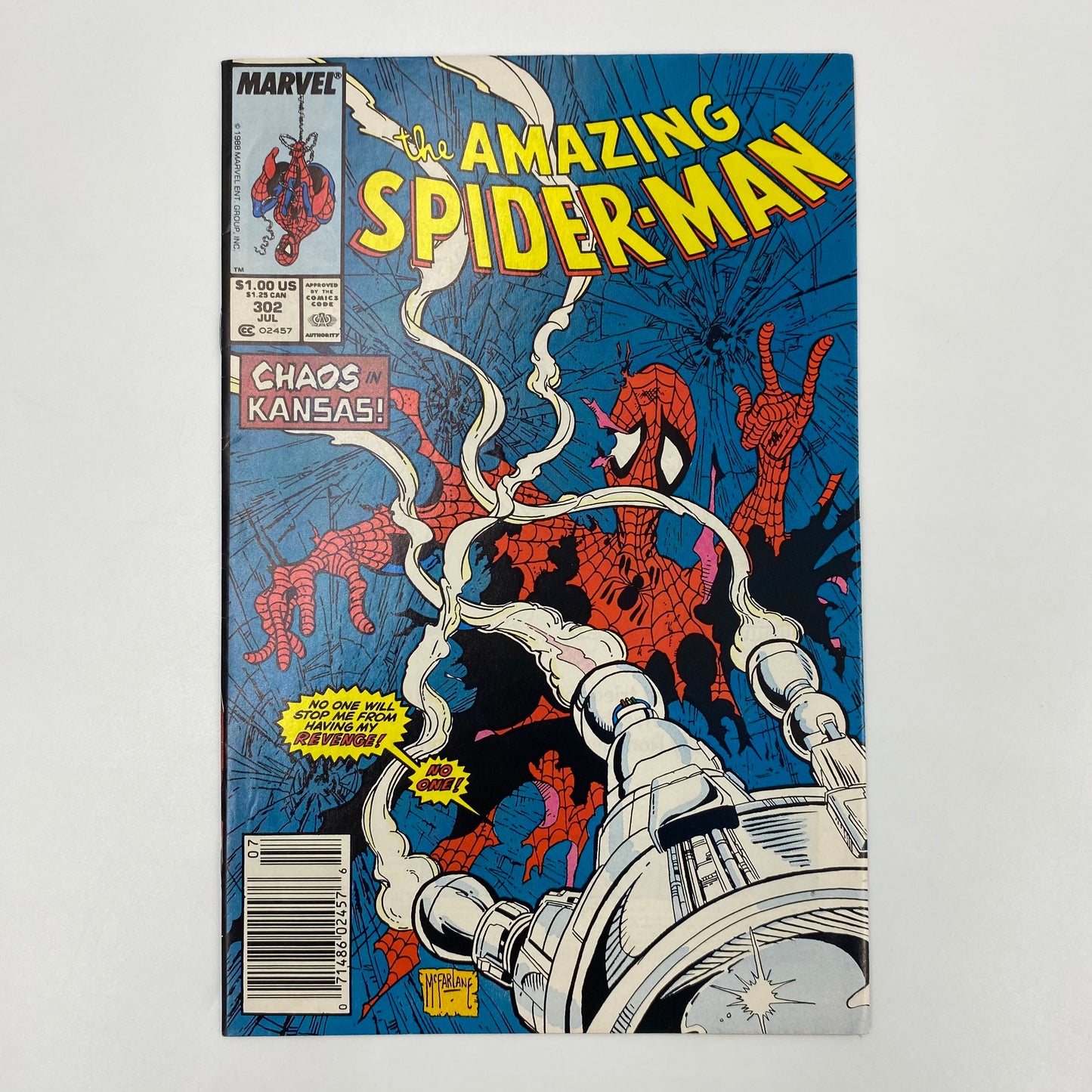 Amazing Spider-Man #302 newsstand edition (1988) Marvel (VG+)
