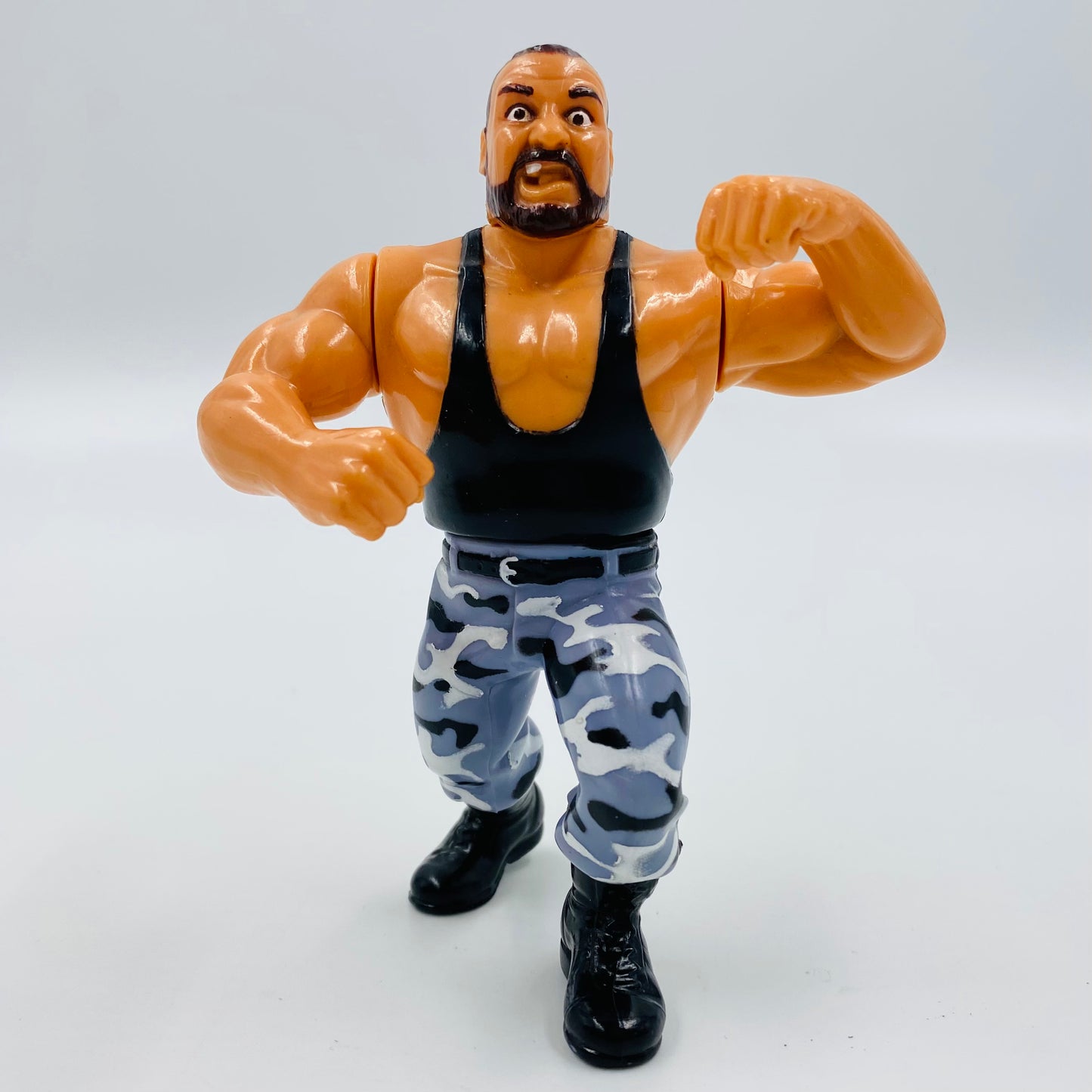 WWF World Wrestling Federation series Bushwhacker Luke loose action figure (1991) Hasbro