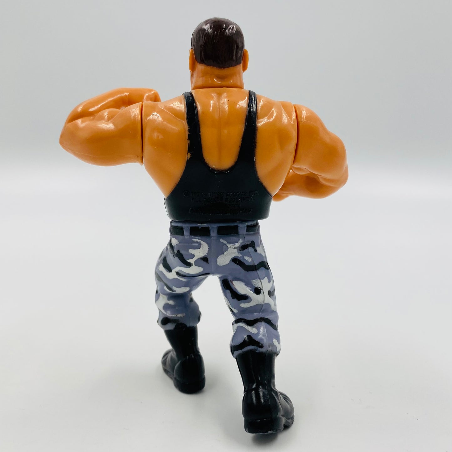 WWF World Wrestling Federation series Bushwhacker Luke loose action figure (1991) Hasbro