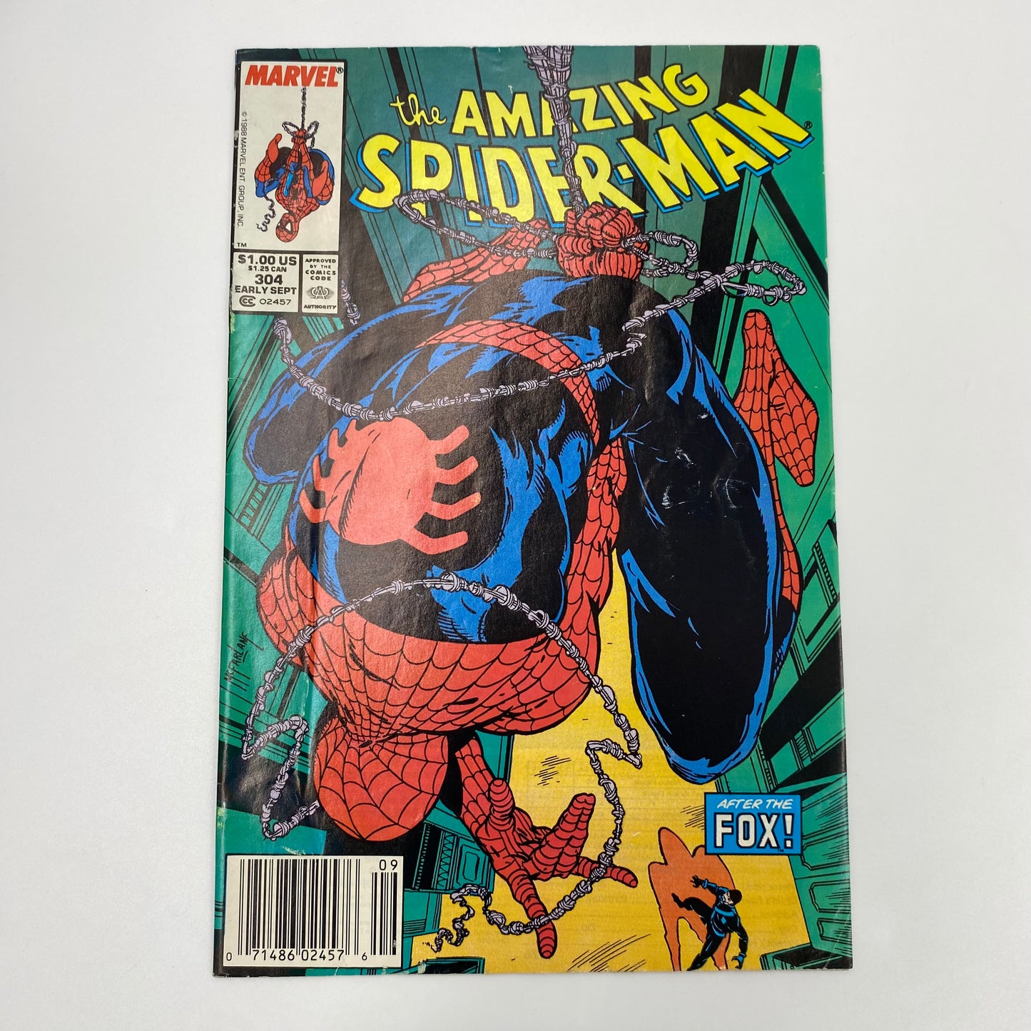 Amazing Spider-Man #304 newsstand edition (1988) Marvel (VG)