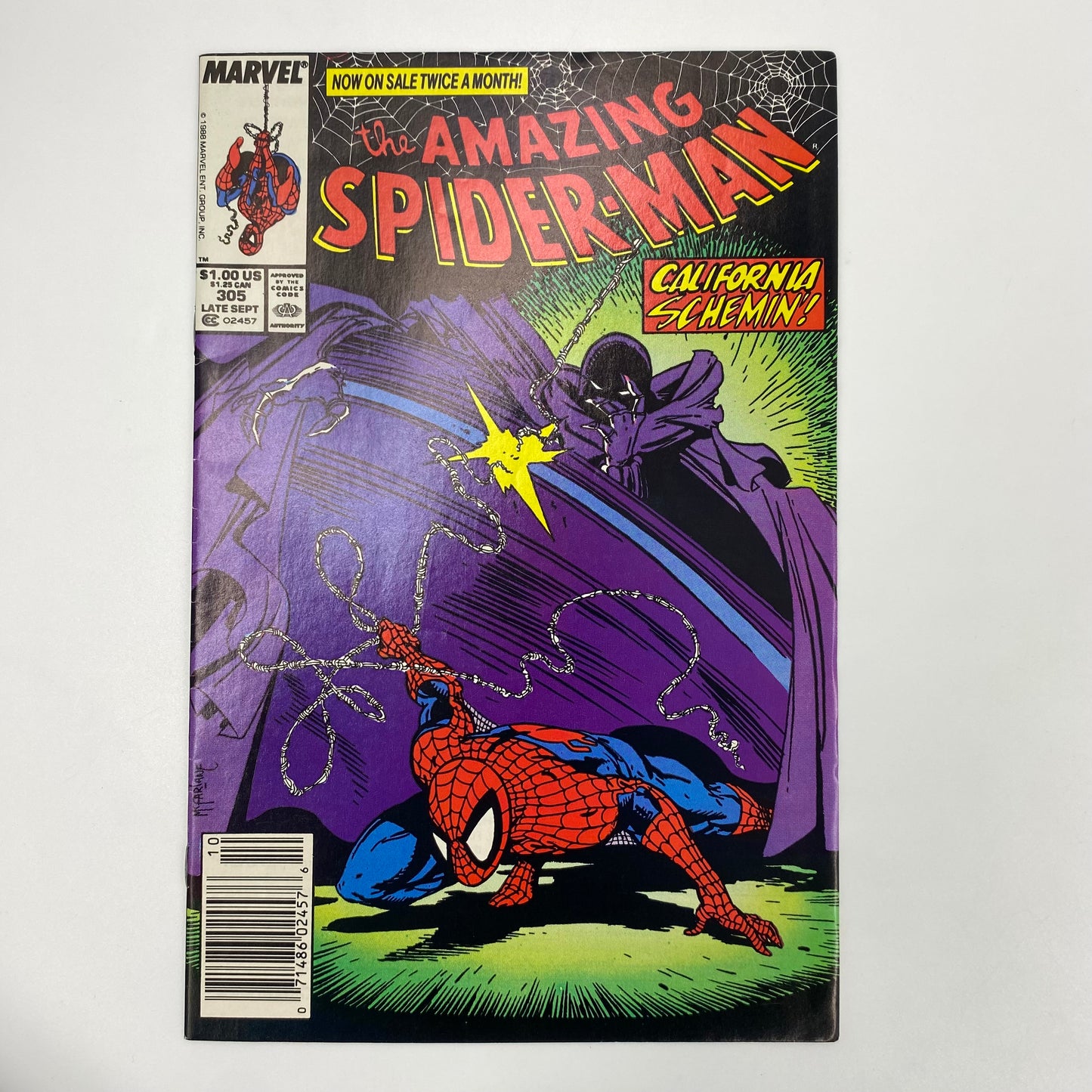 Amazing Spider-Man #305 newsstand edition (1988) Marvel (VG+)