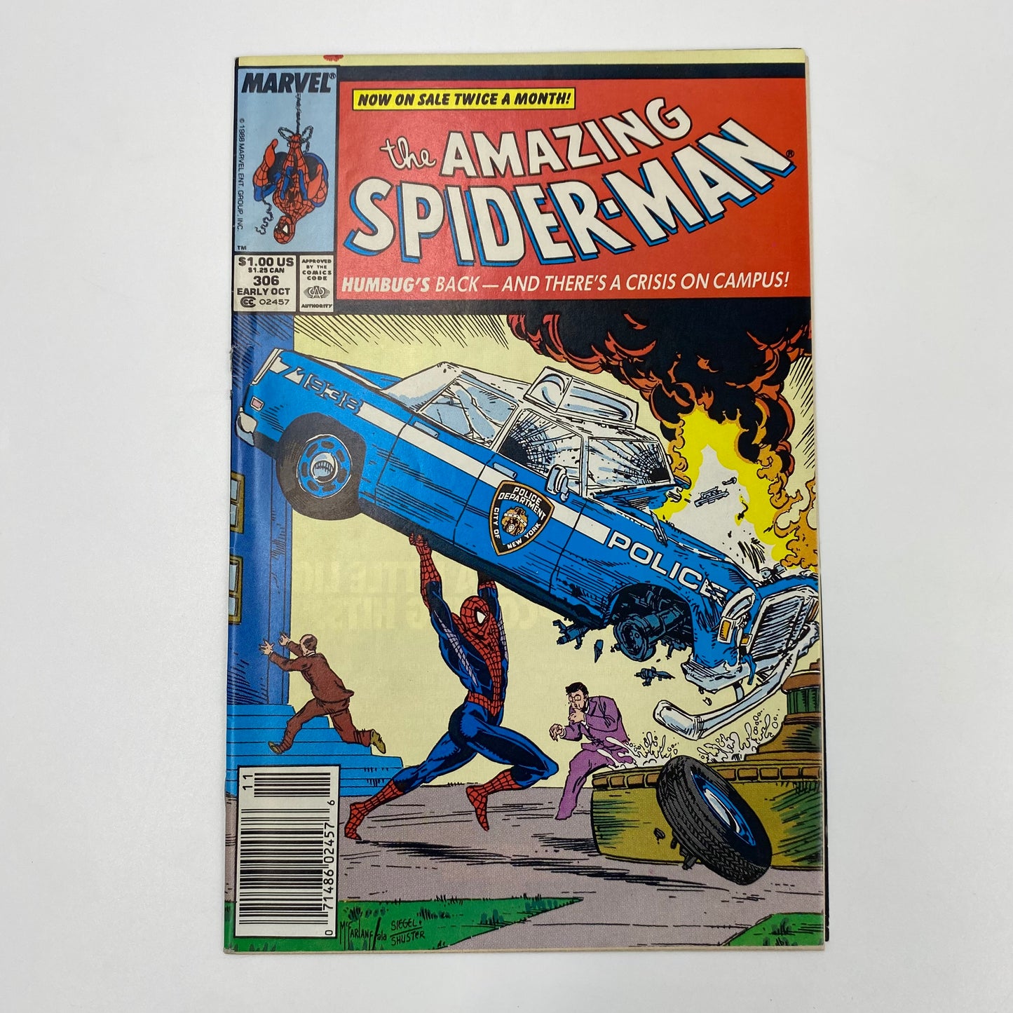 Amazing Spider-Man #306 newsstand edition (1988) Marvel (FN-)