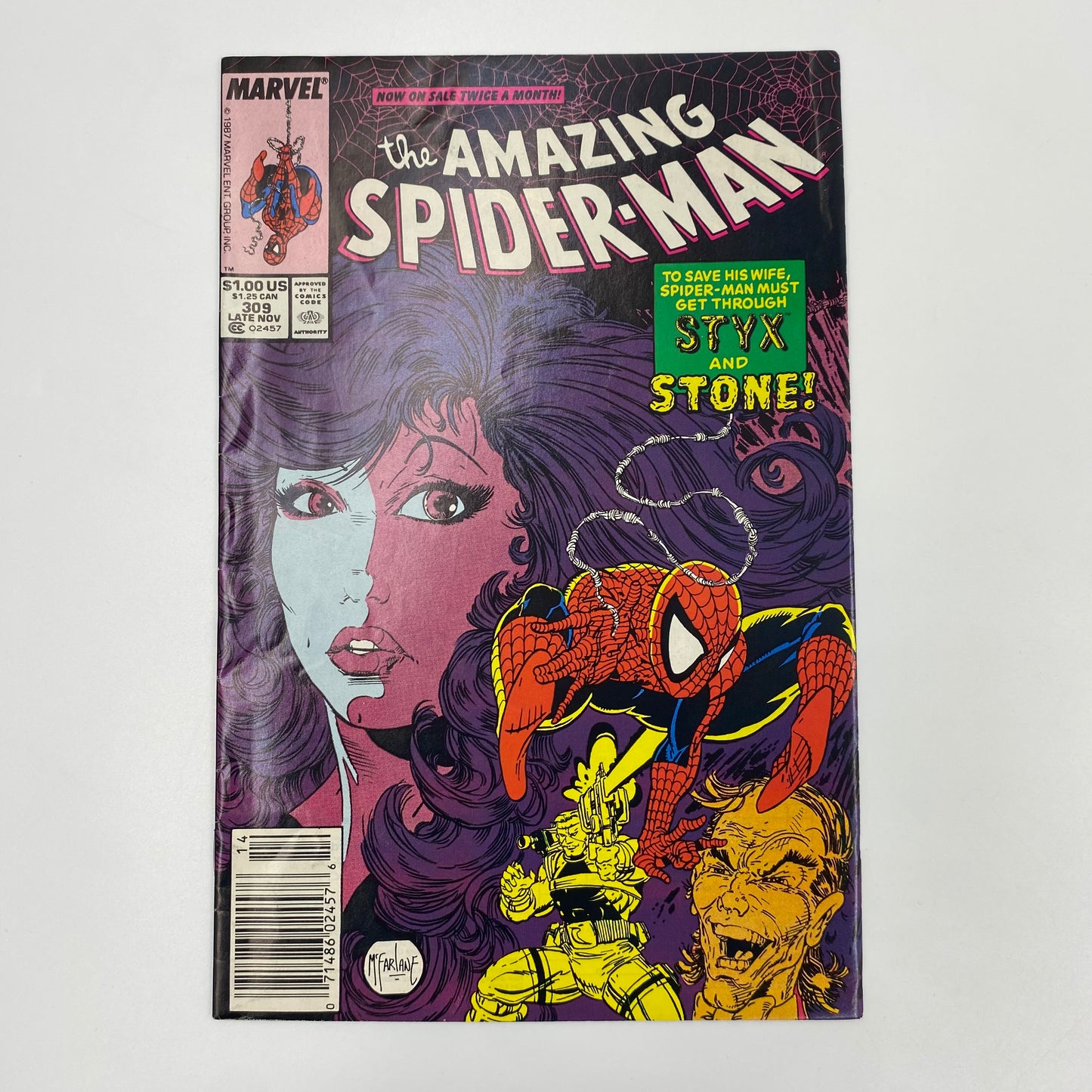 Amazing Spider-Man #309 newsstand edition (1988) Marvel (VG+)