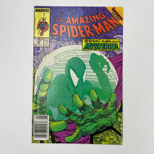 Amazing Spider-Man #311 “Inferno” newsstand edition (1989) Marvel (FN+)
