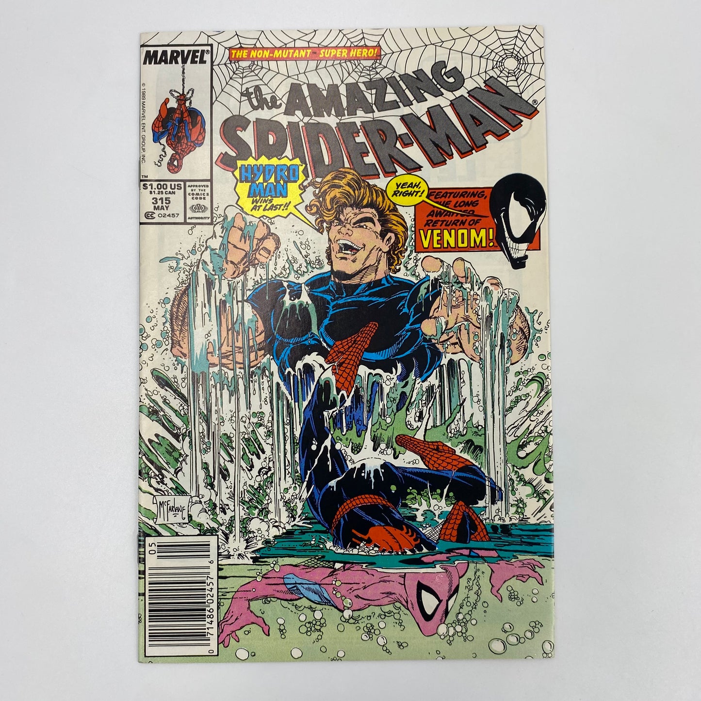 Amazing Spider-Man #315 newsstand edition (1989) Marvel (FN+)