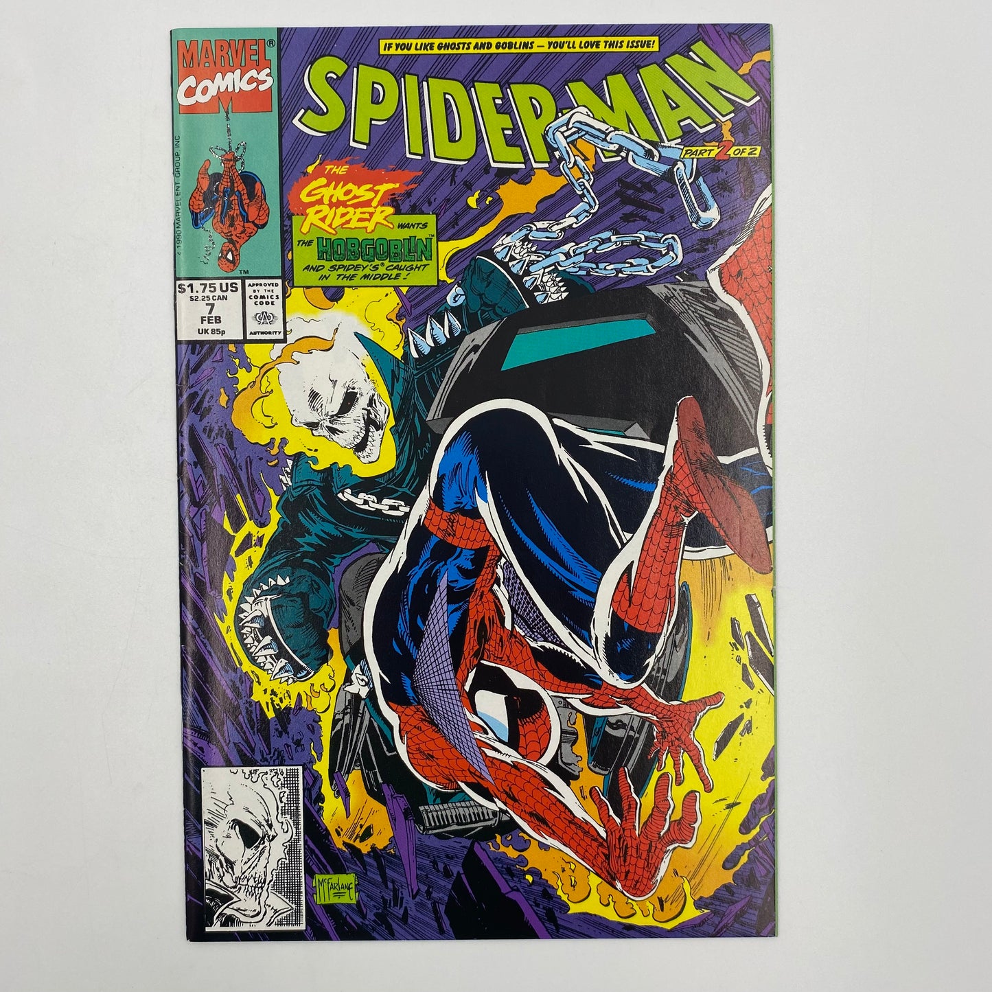 Spider-Man #6 & 7 “Masques” (1991) Marvel $4