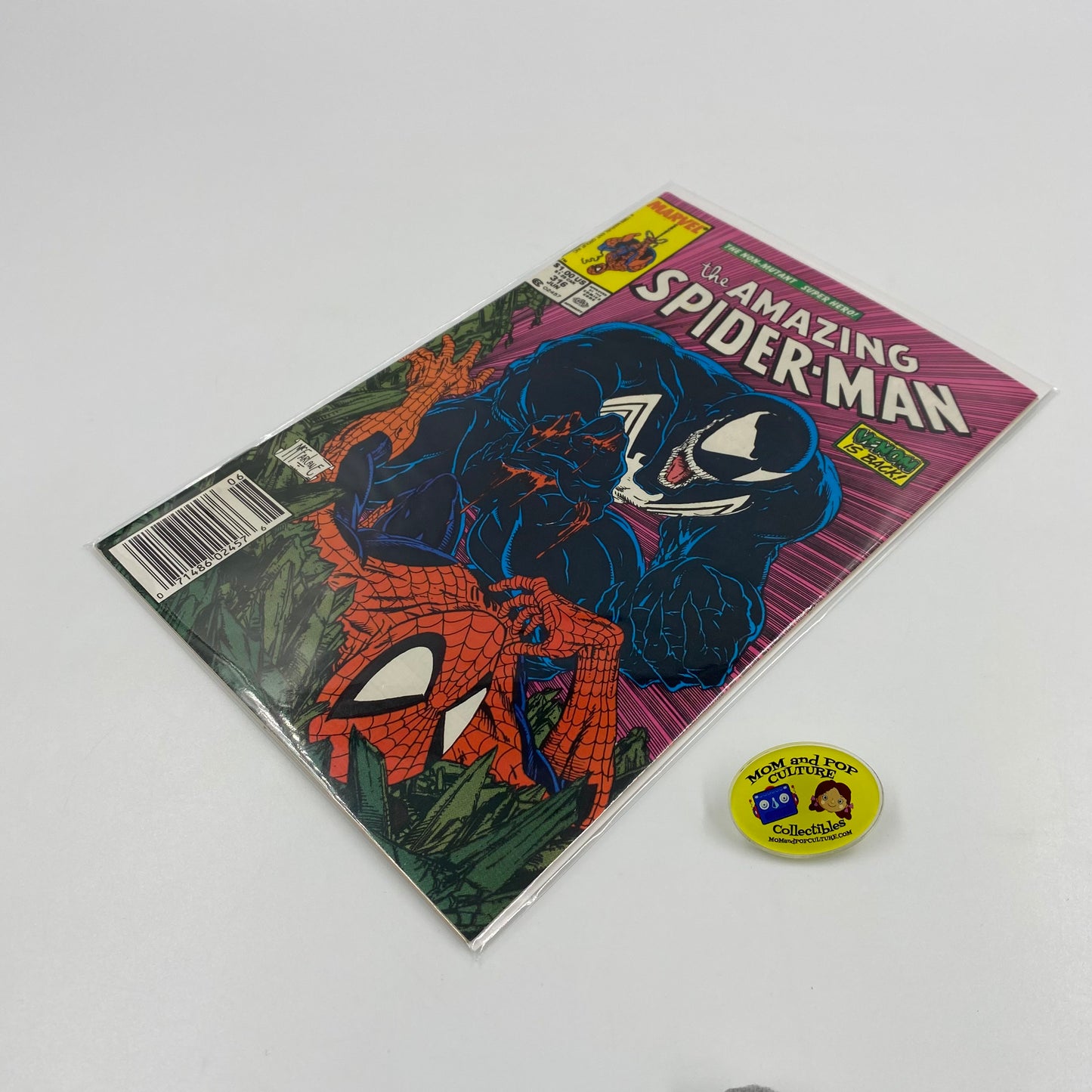 Amazing Spider-Man #316 newsstand edition (1989) Marvel (FN-)