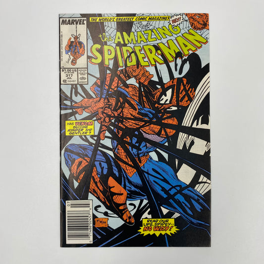 Amazing Spider-Man #317 newsstand edition (1989) Marvel (FN)