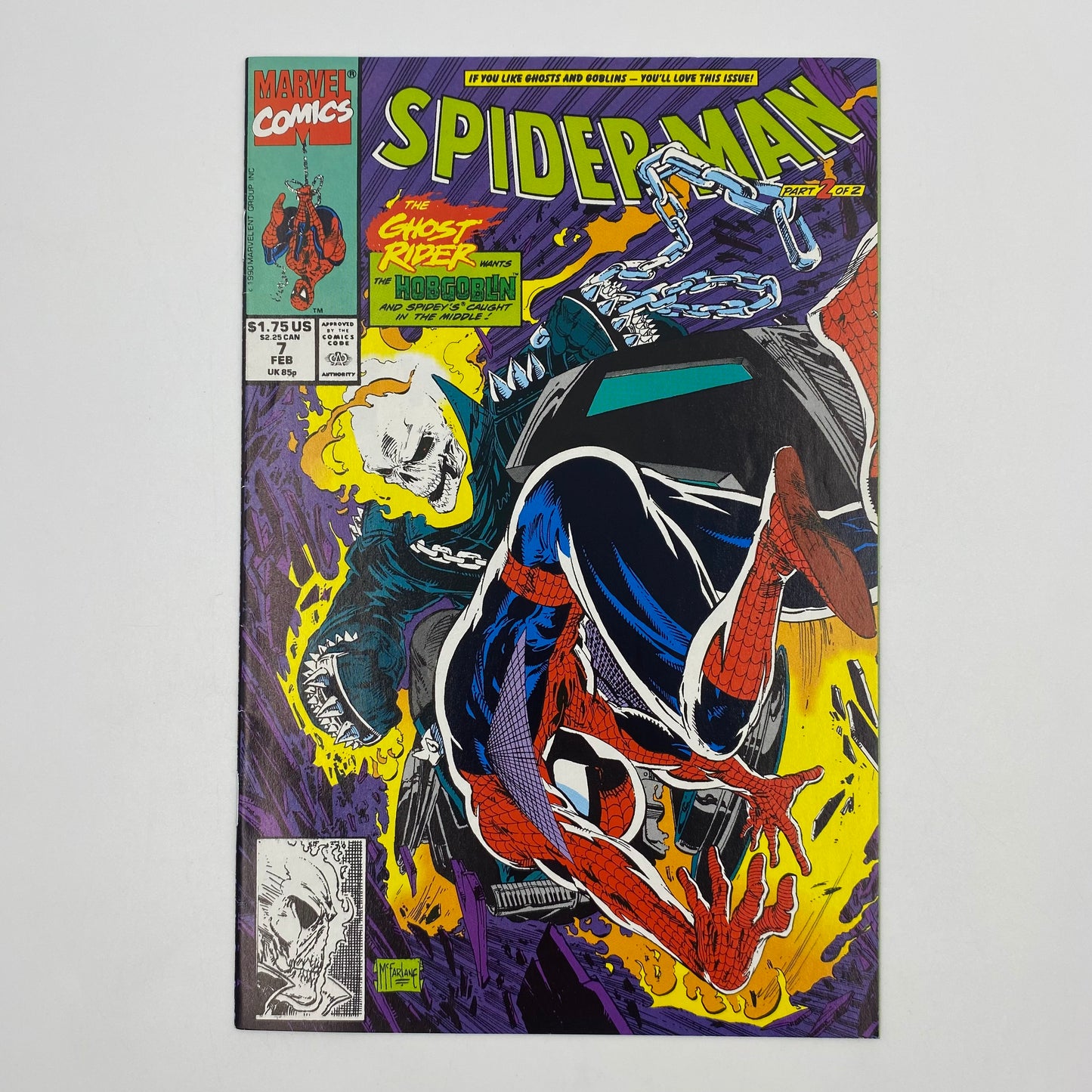 Spider-Man #6 & 7 “Masques” (1991) Marvel $2