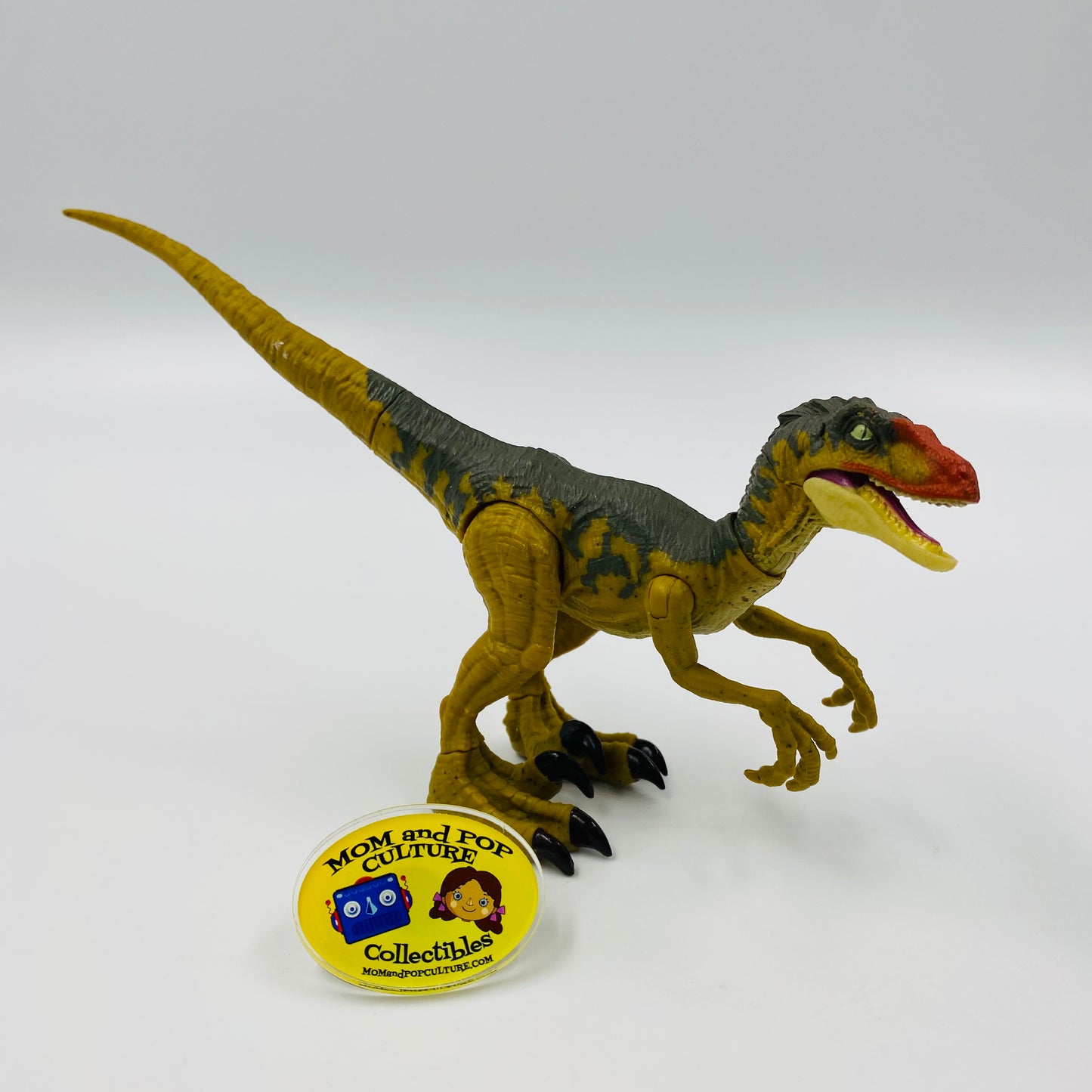 Jurassic World Dino Rivals Savage Strike Velociraptor loose action figure (2019) Mattel