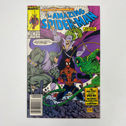 Amazing Spider-Man #319 newsstand edition (1989) Marvel (FN)