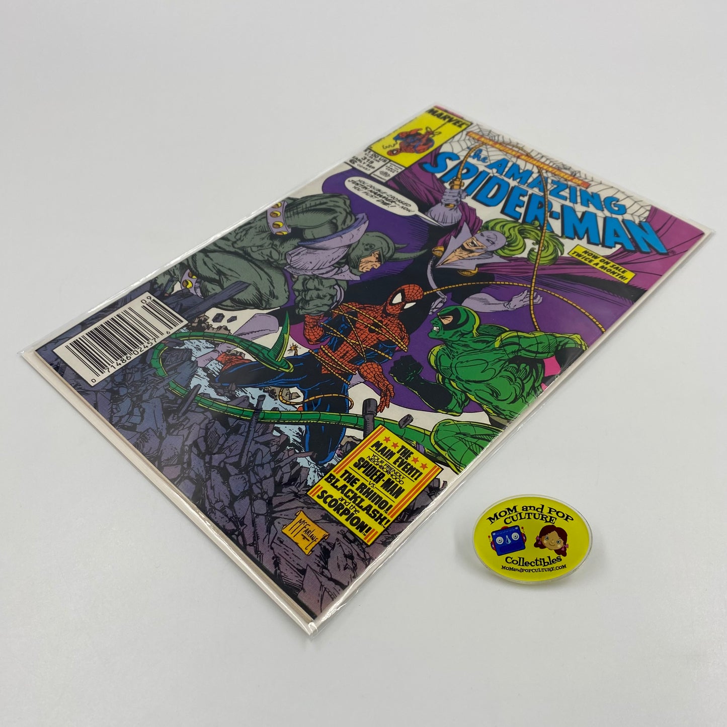 Amazing Spider-Man #319 newsstand edition (1989) Marvel (FN)