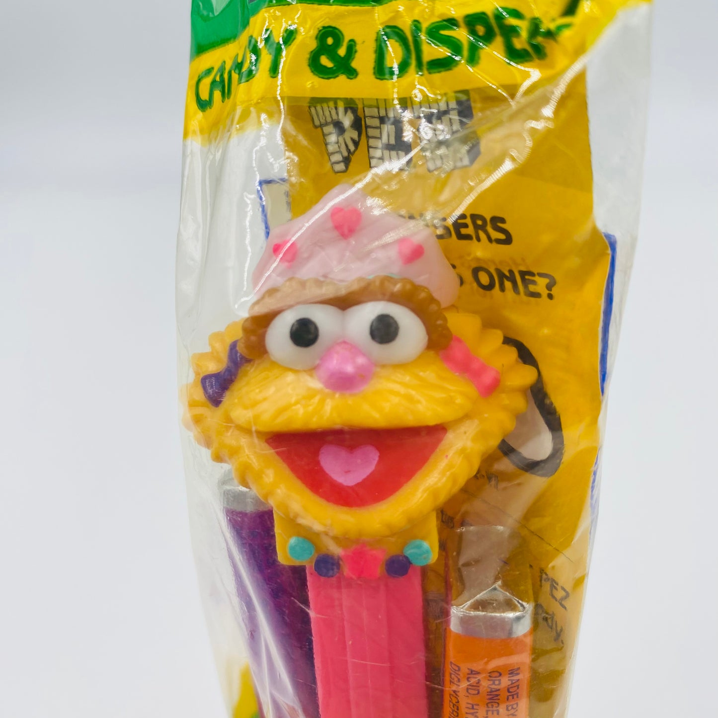 Sesame Street Zoe PEZ dispenser (2005) bagged 4.9 Hungary