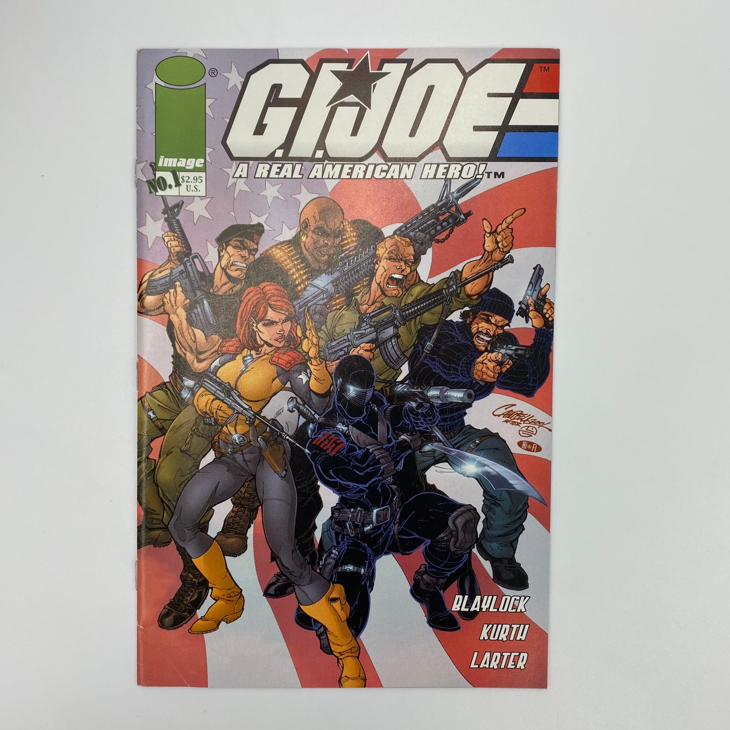 G.I. Joe #1 (2001) Image/Devils Due (FN+)