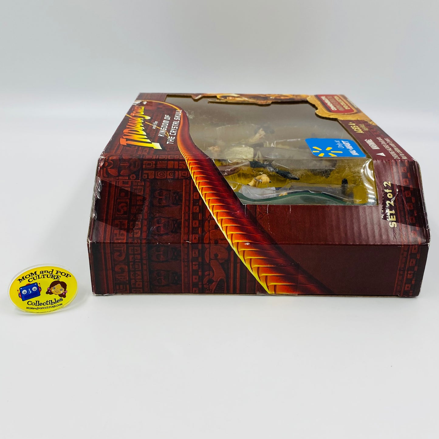 Indiana Jones and the Kingdom of Crystal Skull Commemorative DVD Collection 3.75” boxed action figures (2008) Hasbro