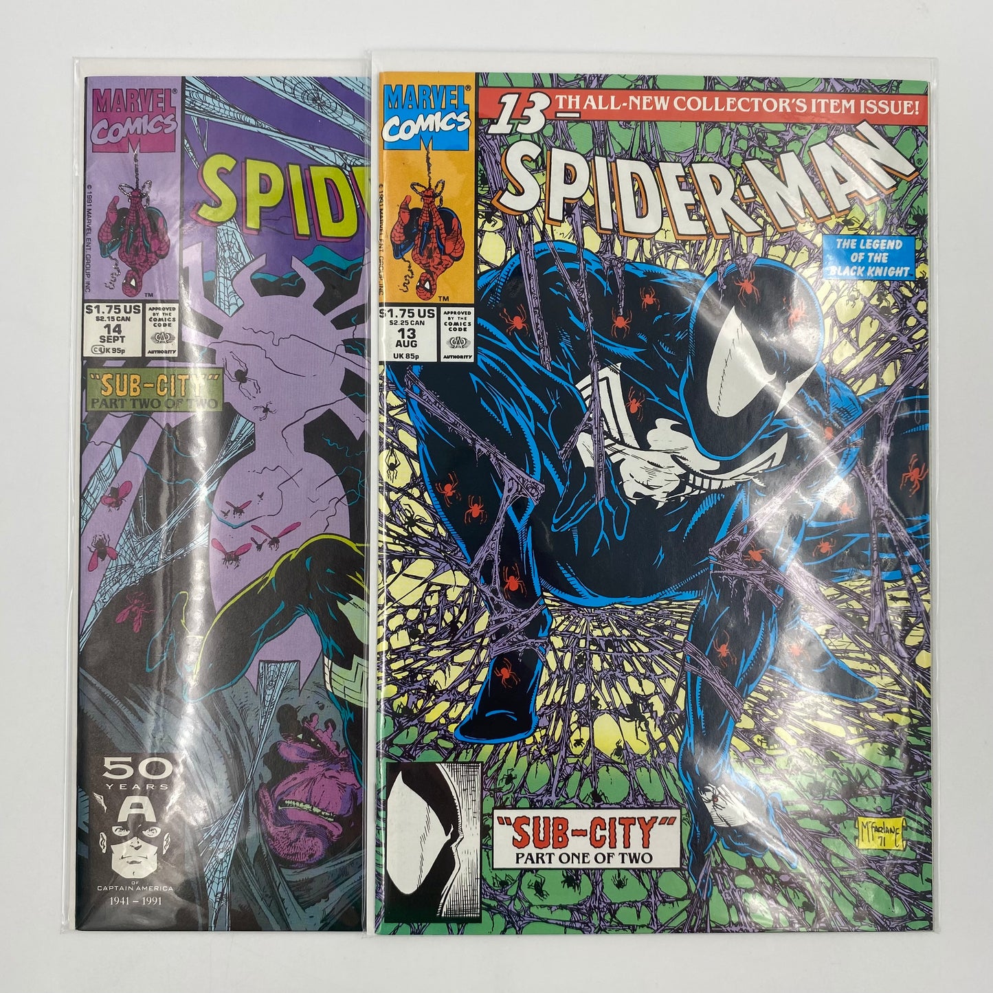 Spider-Man #13 & 14 “Sub City” (1991) Marvel