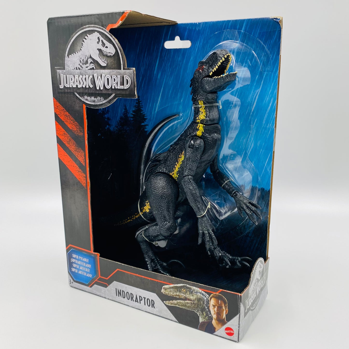 Jurassic World Super Posable Indoraptor carded action figure (2018) Mattel