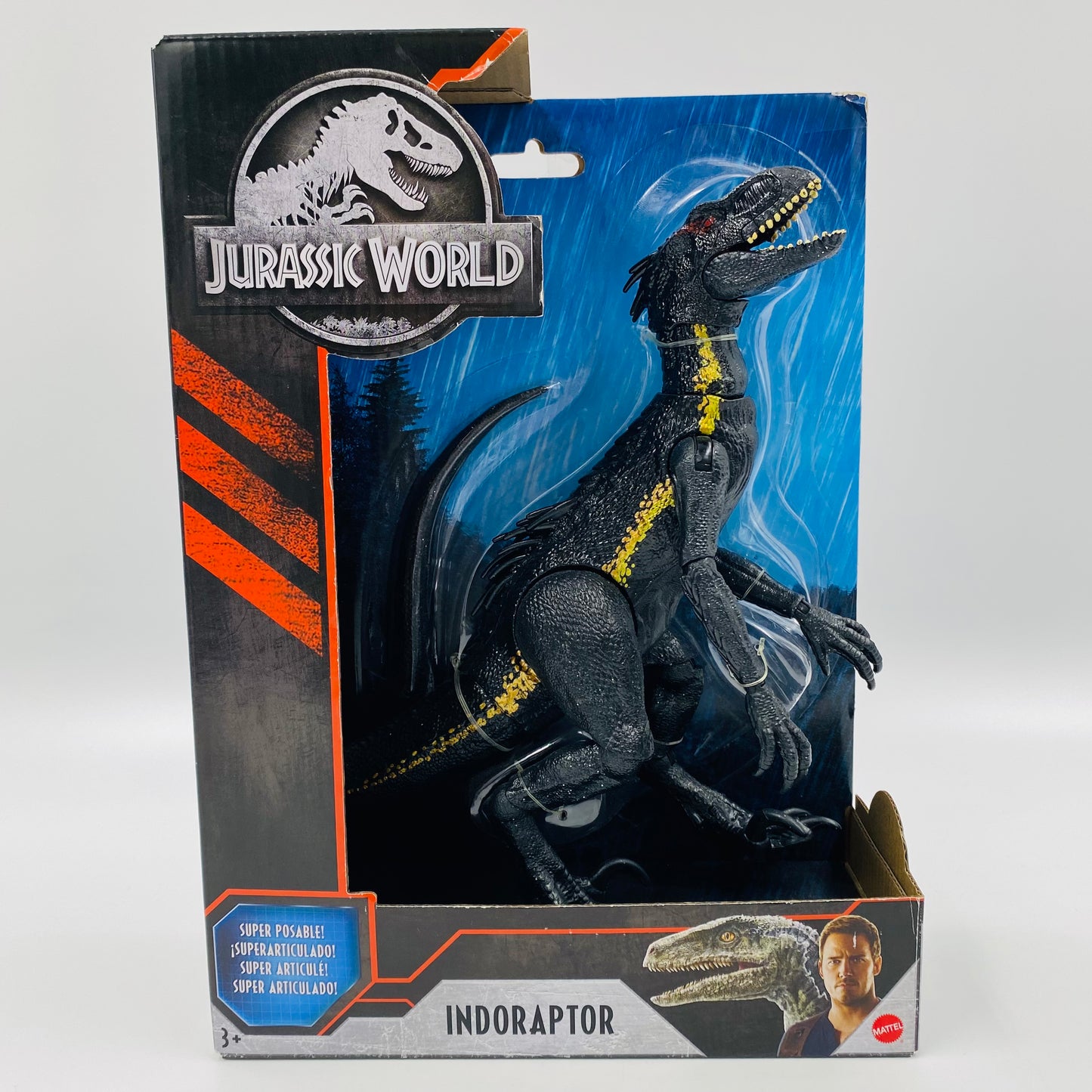 Jurassic World Super Posable Indoraptor carded action figure (2018) Mattel
