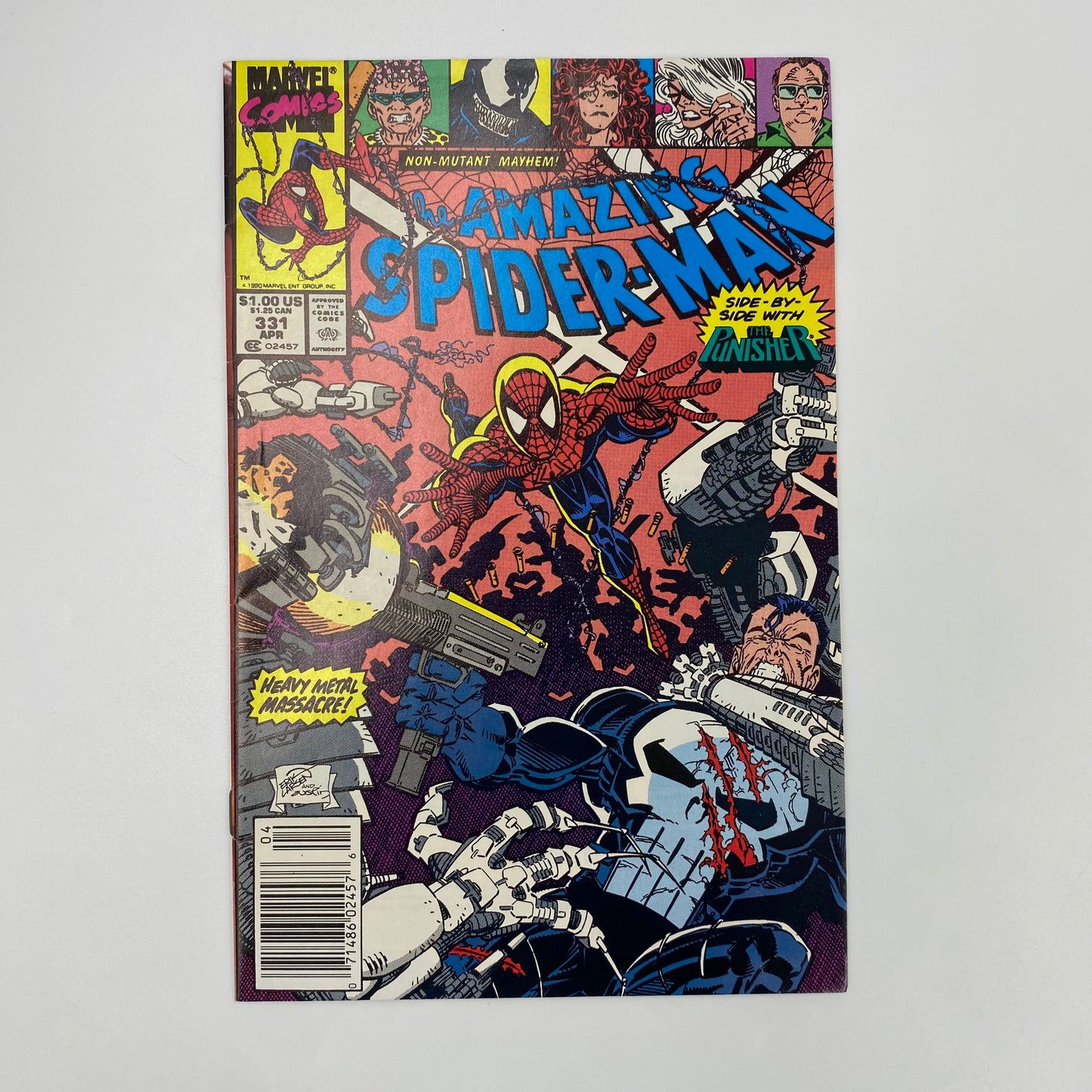 Amazing Spider-Man #330-331 (1990) Marvel (FN+)