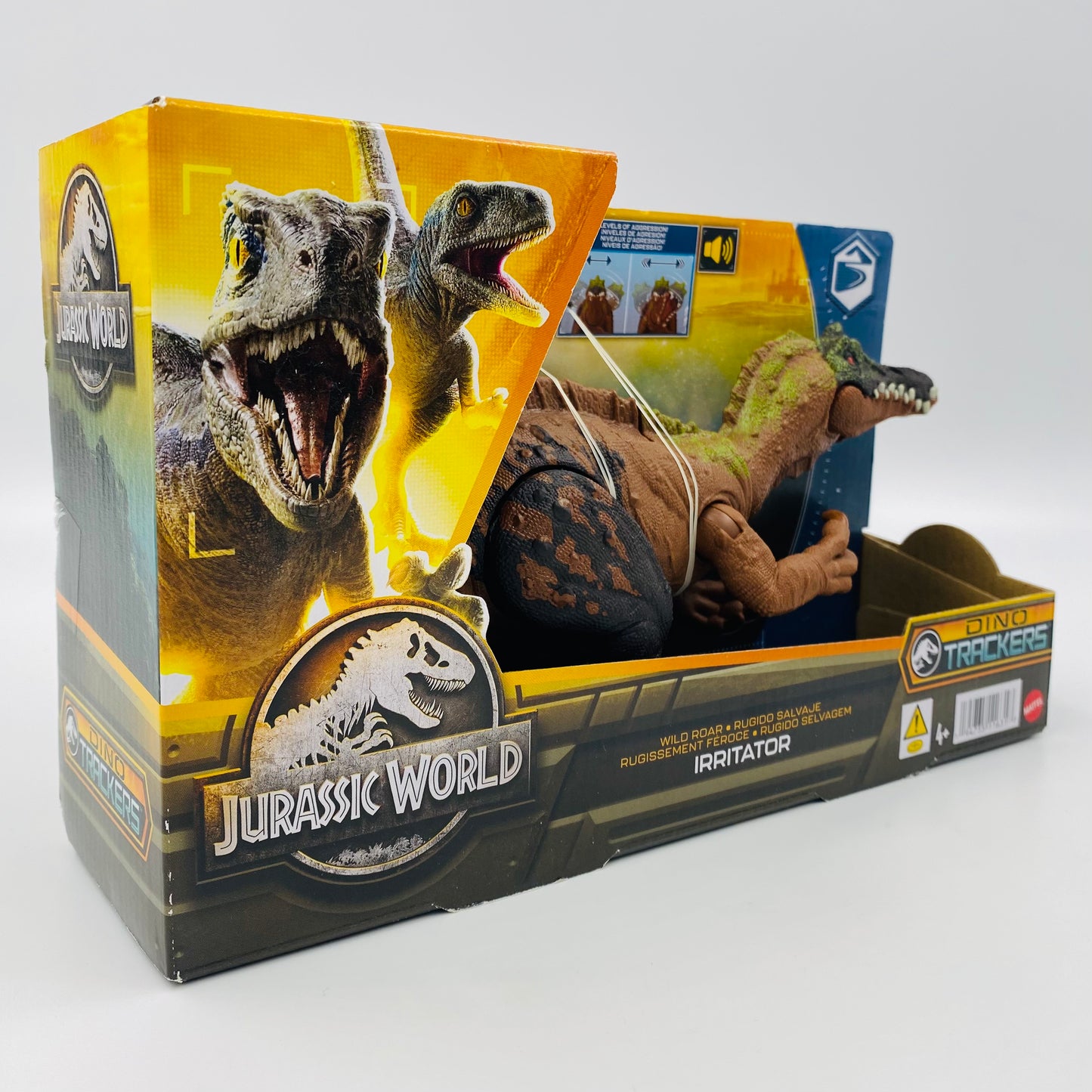 Jurassic World Wild Roar Irritator carded action figure (2023) Mattel