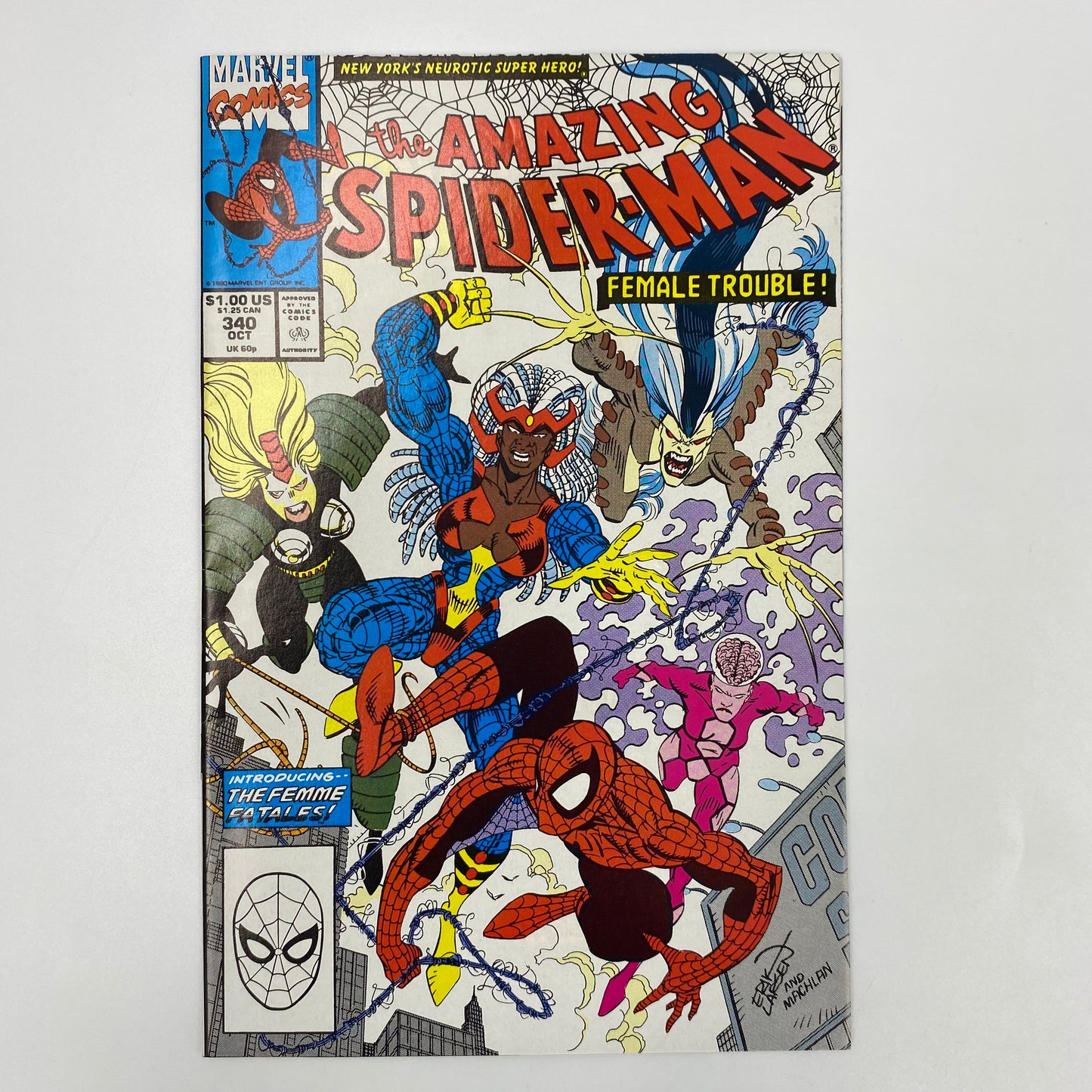 Amazing Spider-Man #340 (1990) Marvel (FN+)