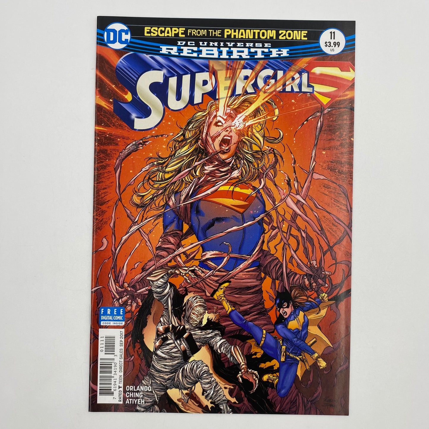 Supergirl #9-11 “Escape from the Phantom Zone” (2017) DC