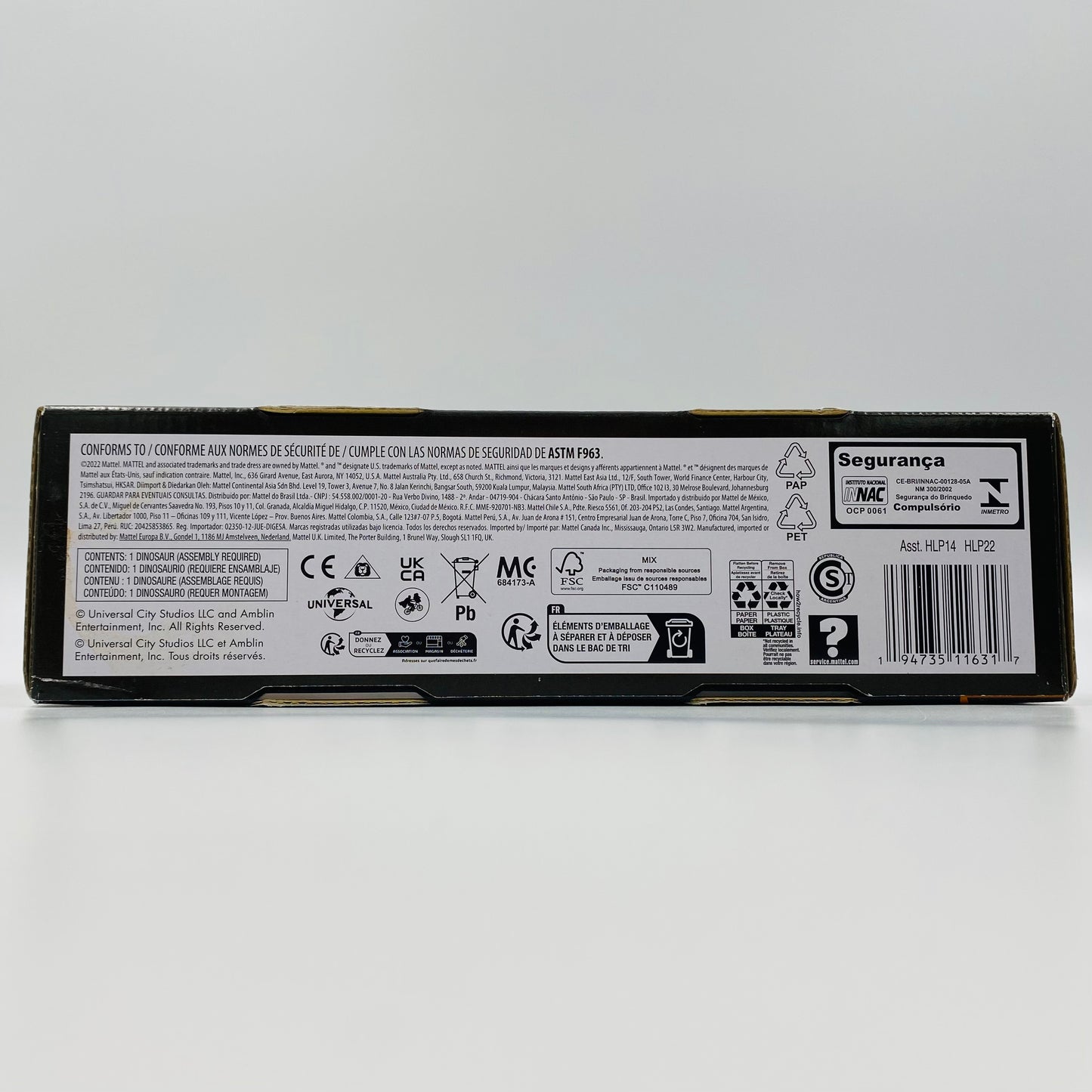 Jurassic World Wild Roar Irritator carded action figure (2023) Mattel