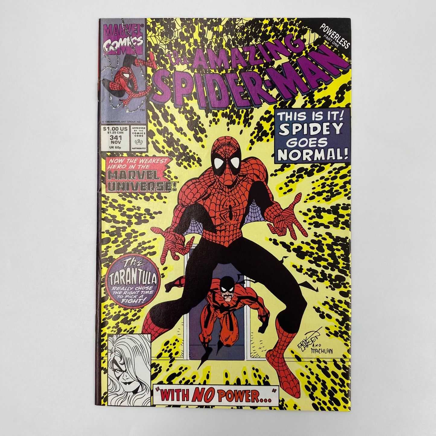 Amazing Spider-Man #341-343 (1990-1991) Marvel (FN, FN+, FN)