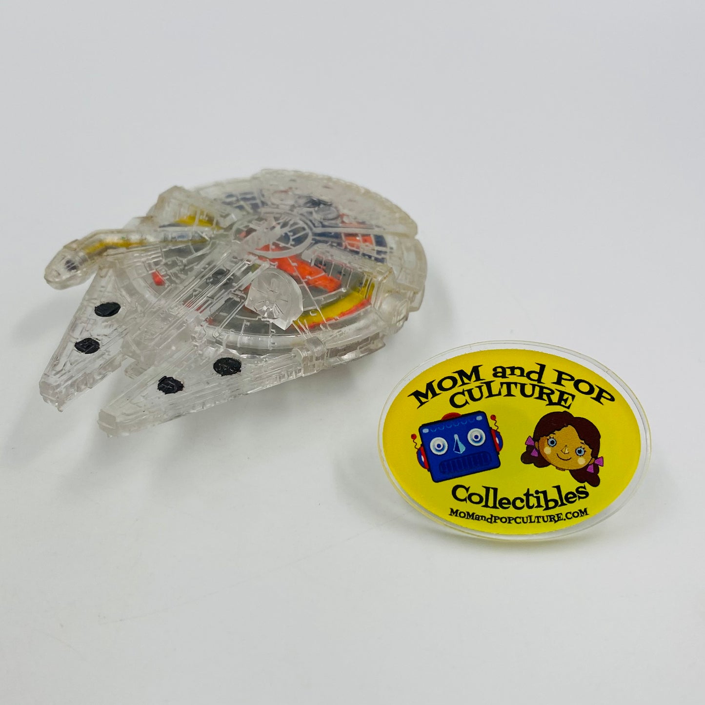 Micro Machines Space Star Wars X-Ray Fleet Millenium Falcon loose micro vehicle (1995) Galoob