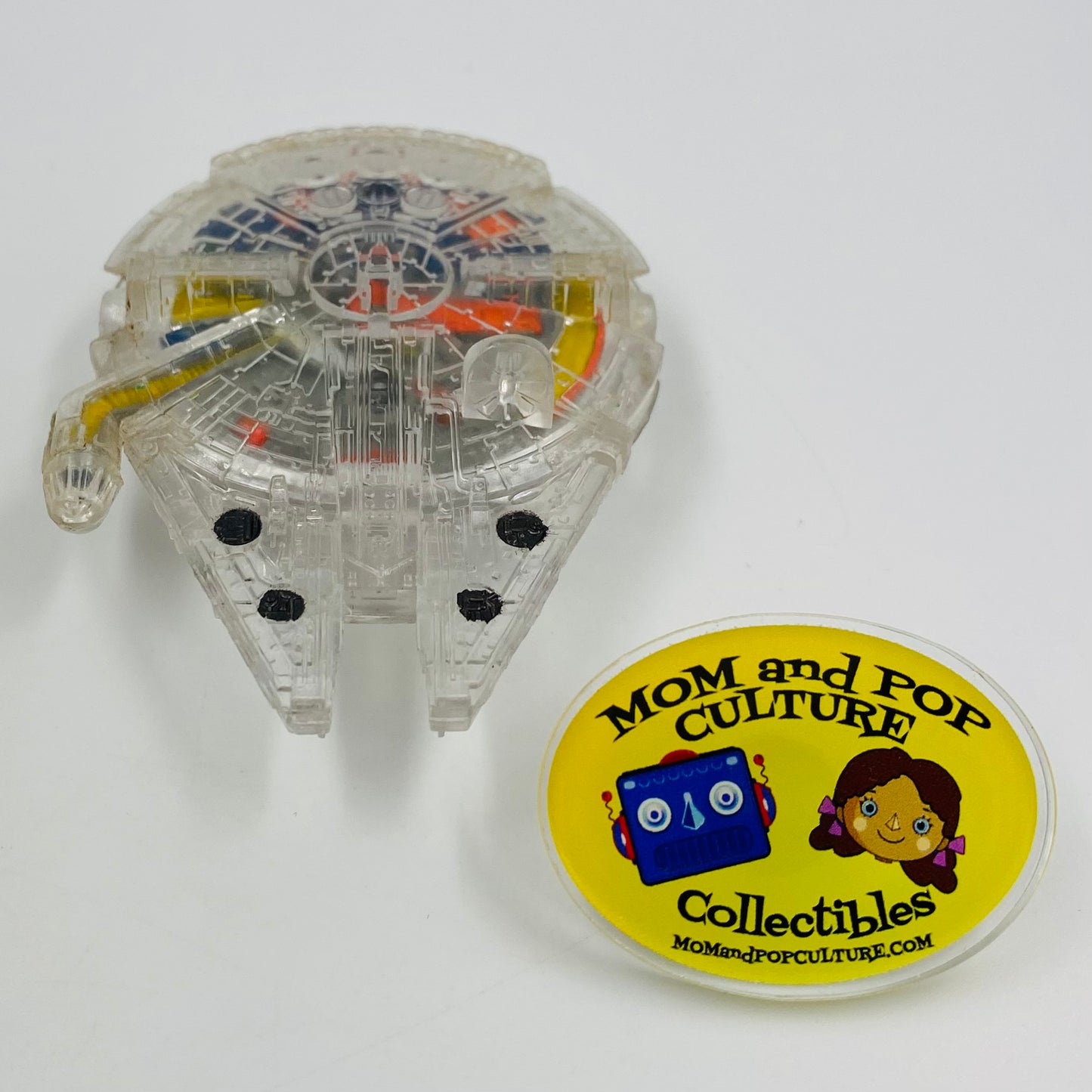 Micro Machines Space Star Wars X-Ray Fleet Millenium Falcon loose micro vehicle (1995) Galoob