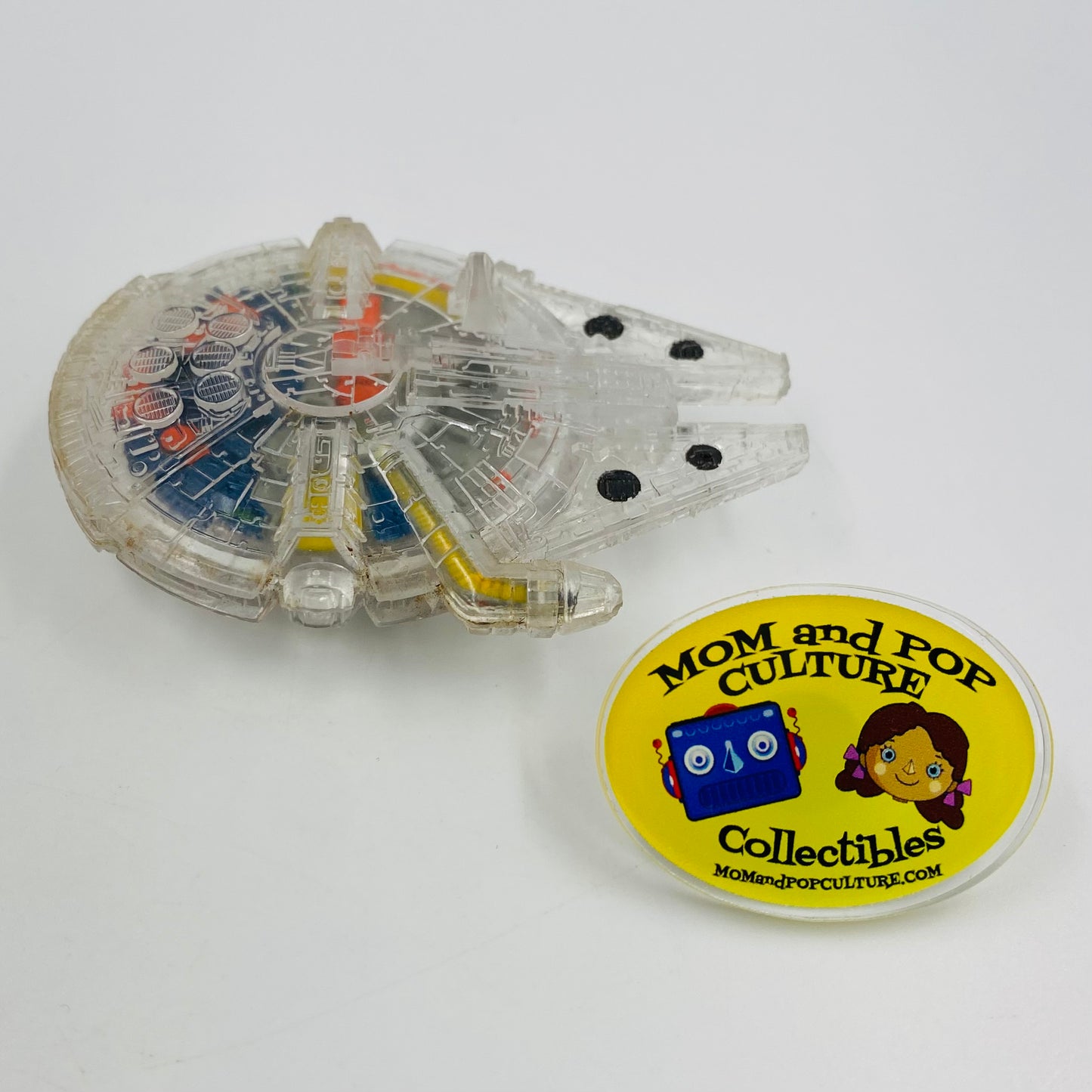 Micro Machines Space Star Wars X-Ray Fleet Millenium Falcon loose micro vehicle (1995) Galoob