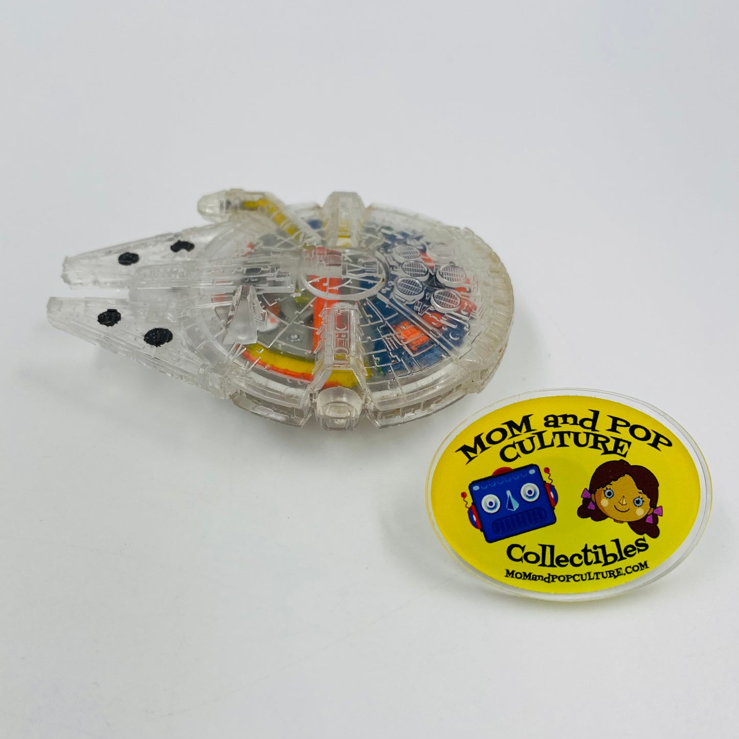 Micro Machines Space Star Wars X-Ray Fleet Millenium Falcon loose micro vehicle (1995) Galoob