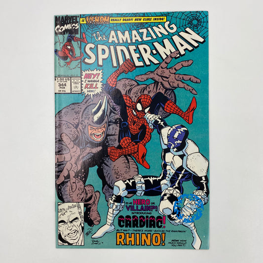 Amazing Spider-Man #344 (1991) Marvel (FN+)