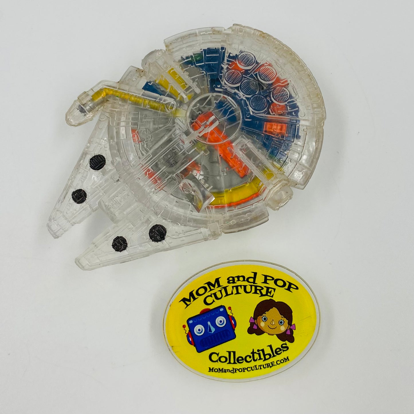 Micro Machines Space Star Wars X-Ray Fleet Millenium Falcon loose micro vehicle (1995) Galoob