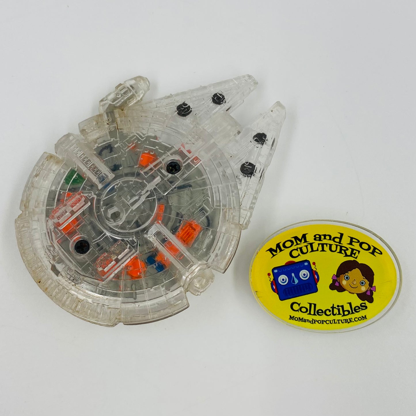 Micro Machines Space Star Wars X-Ray Fleet Millenium Falcon loose micro vehicle (1995) Galoob