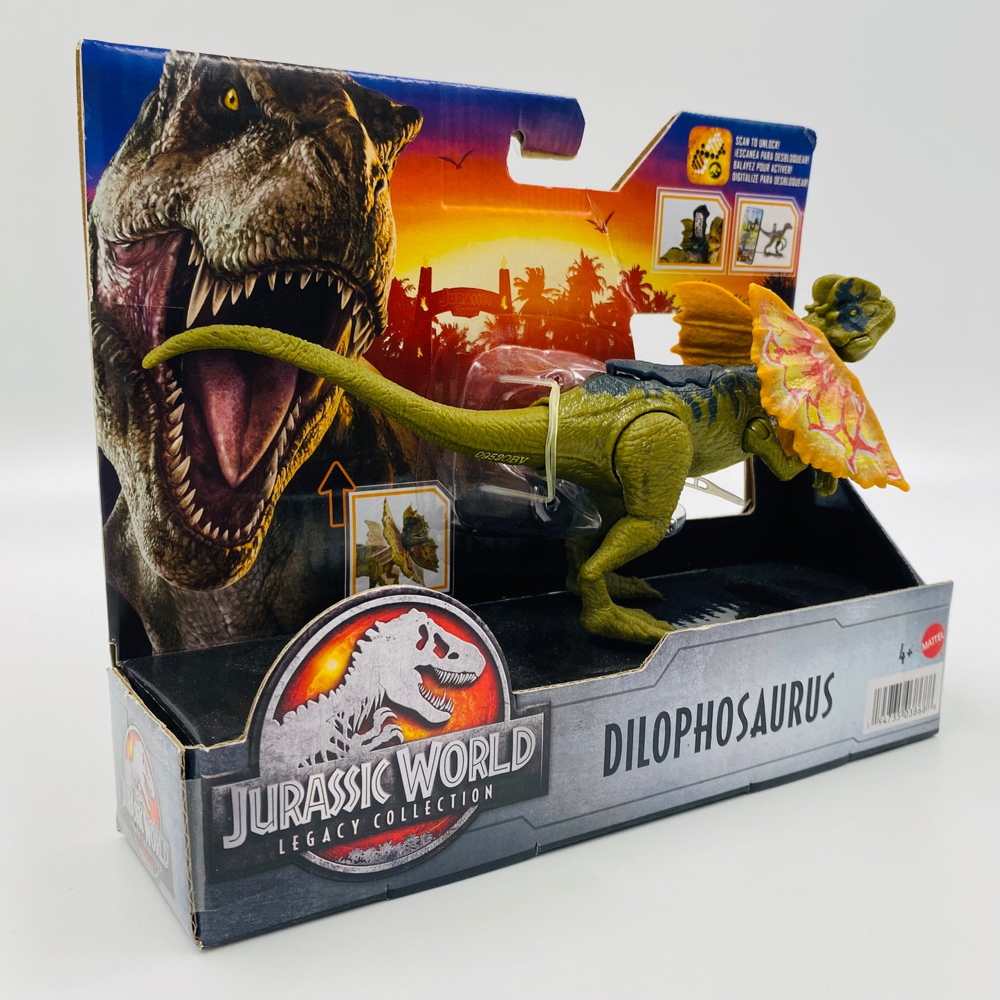 Jurassic World Legacy Collection Dilophosaurus carded action figure (2021) Mattel