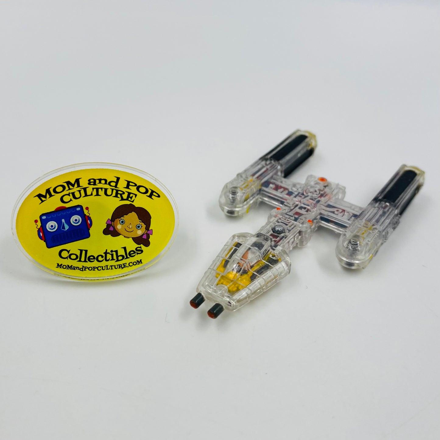 Micro Machines Space Star Wars X-Ray Fleet Y-Wing Starfighter loose micro vehicle (1995) Galoob