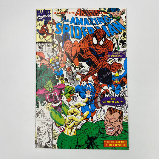 Amazing Spider-Man #348 (1991) Marvel (FN+)
