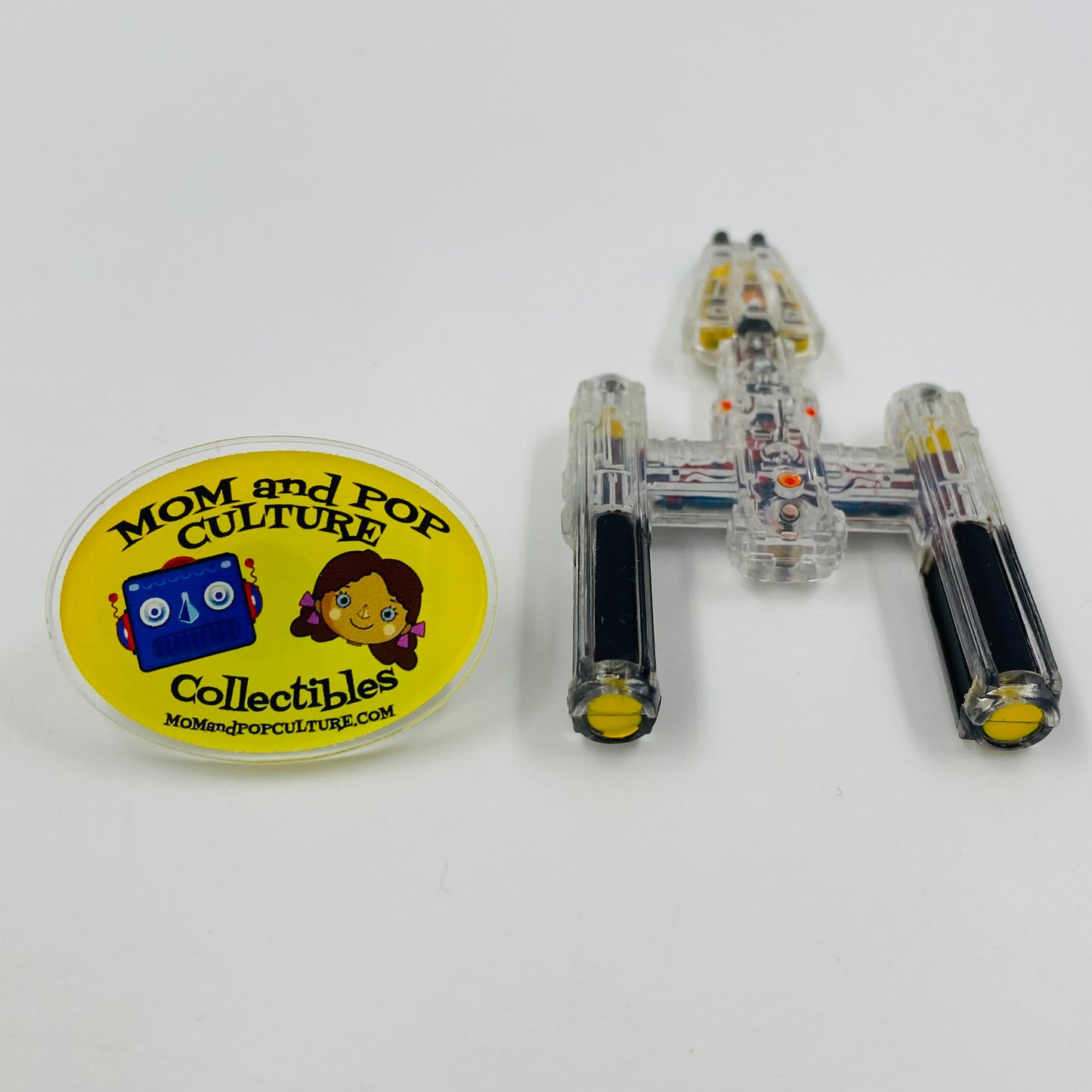 Micro Machines Space Star Wars X-Ray Fleet Y-Wing Starfighter loose micro vehicle (1995) Galoob