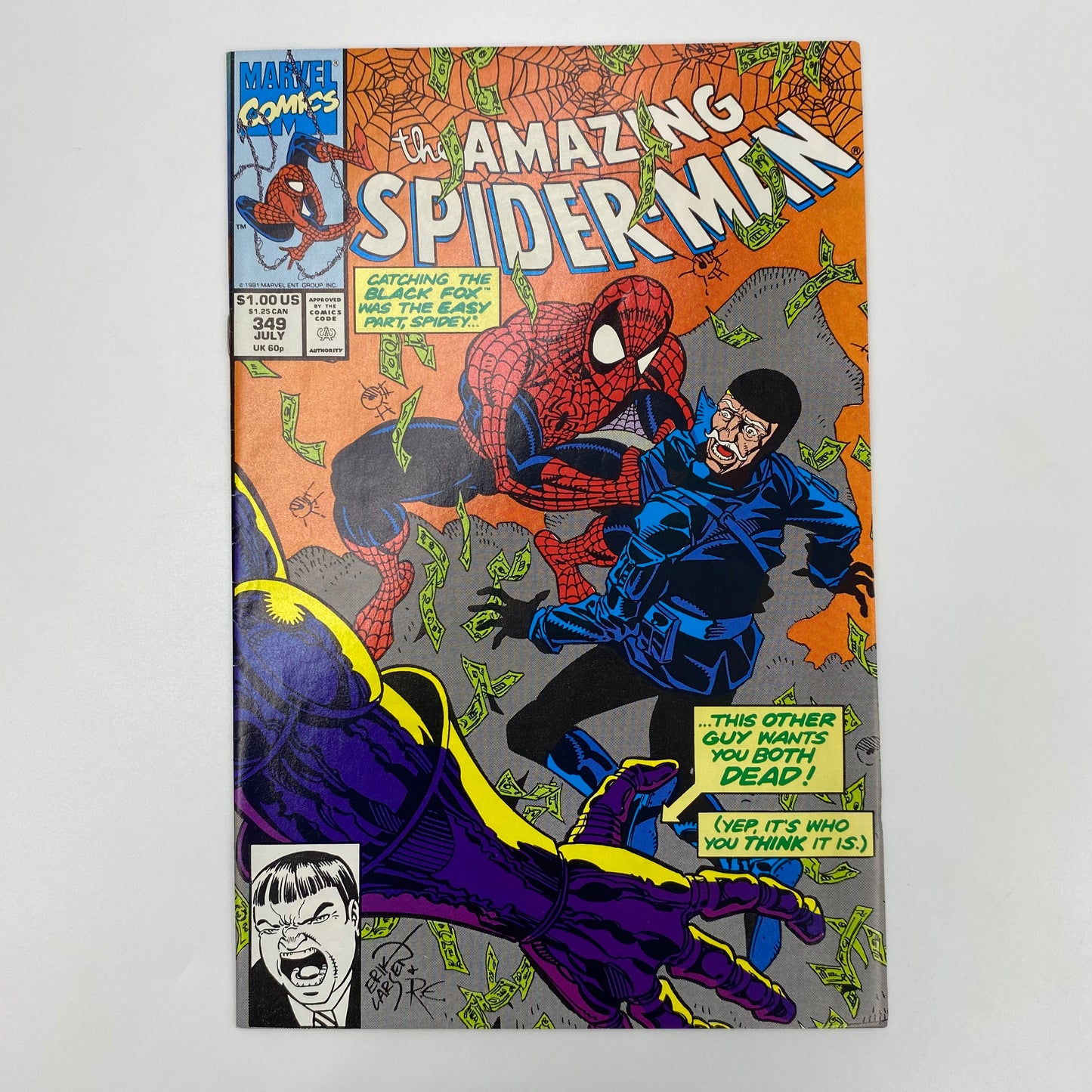 Amazing Spider-Man #349-350 (1991) Marvel (FN-)