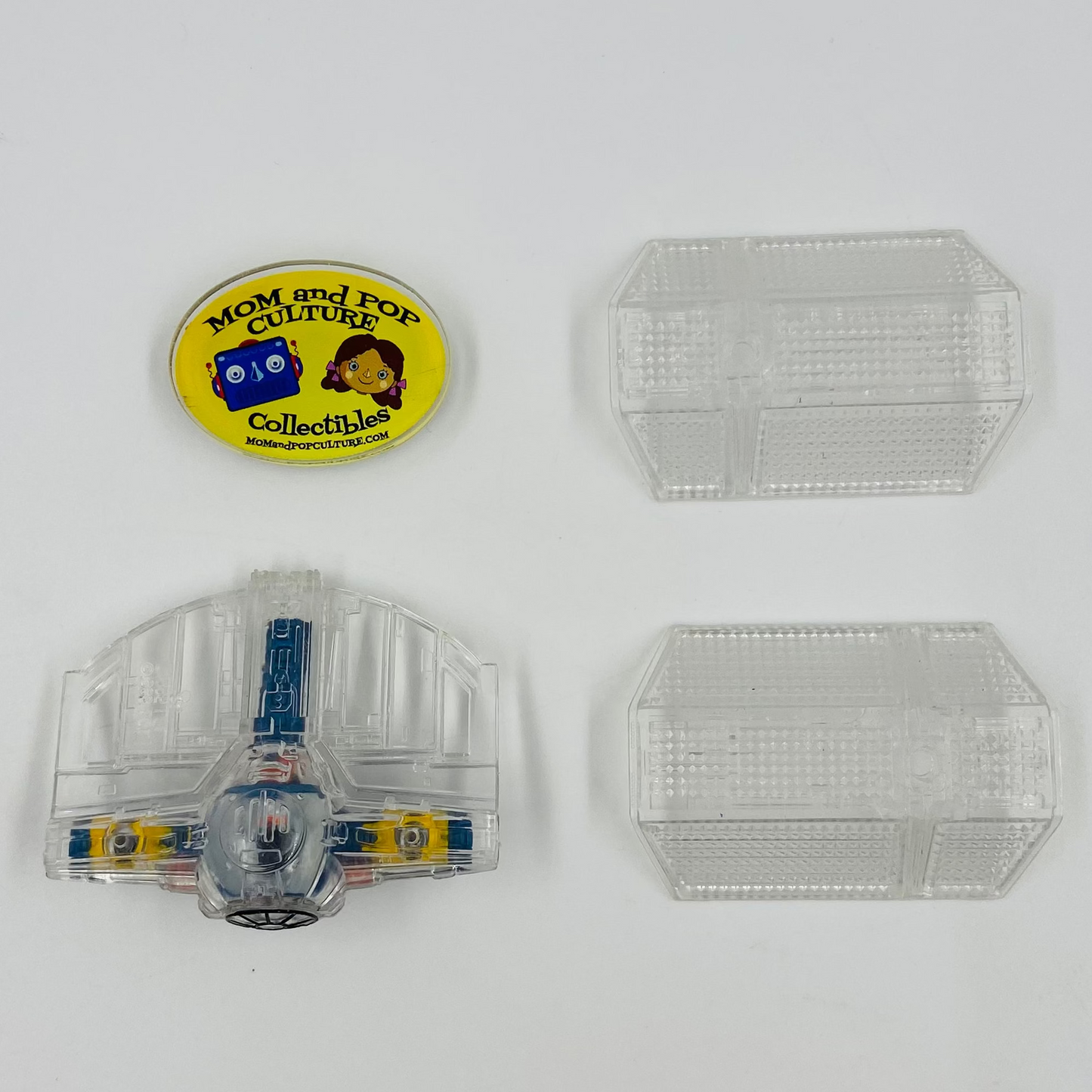 Micro Machines Space Star Wars X-Ray Fleet Darth Vader's TIE Fighter loose micro vehicle (1995) Galoob